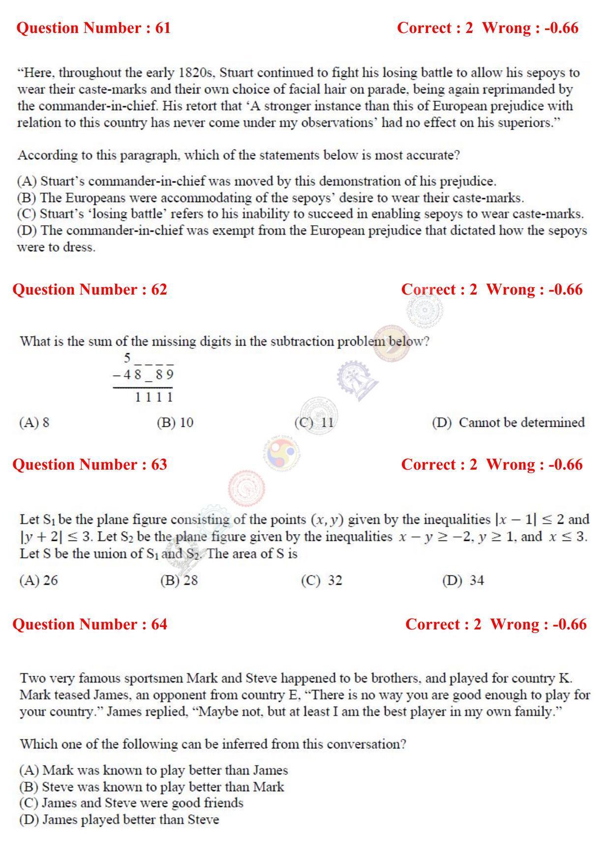 GATE 2017 Textile Engineering and Fibre Science (TF) Question Paper with Answer Key - Page 17