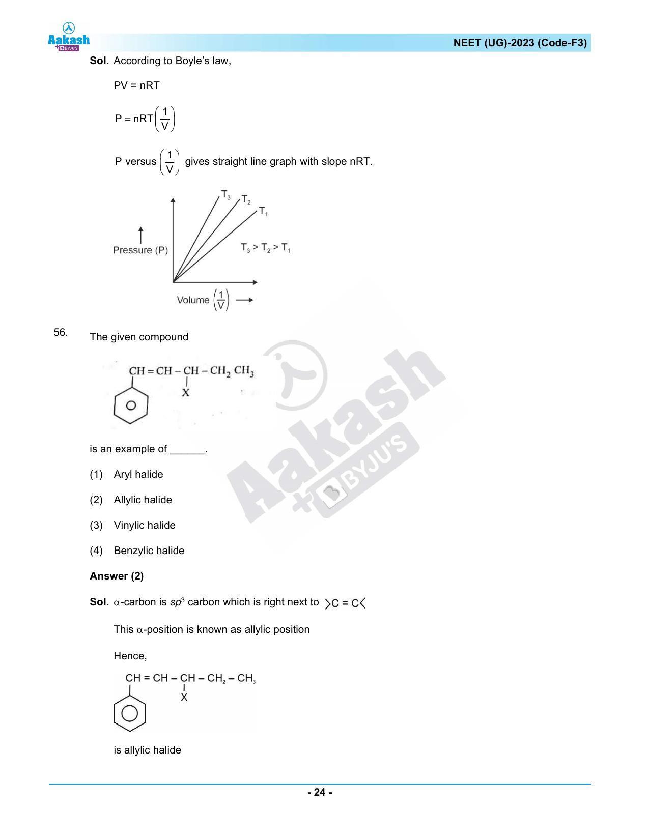 NEET 2023 Question Paper F3 - Page 24