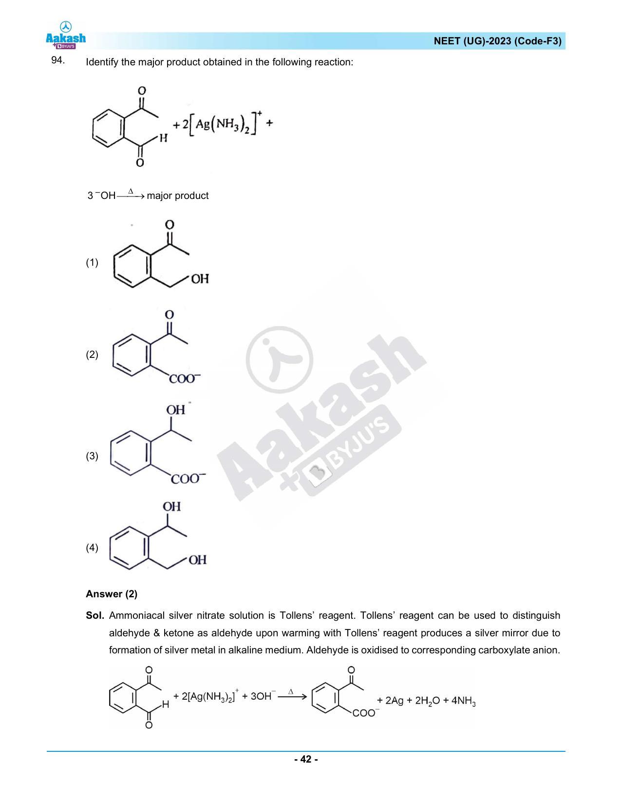 NEET 2023 Question Paper F3 - Page 42