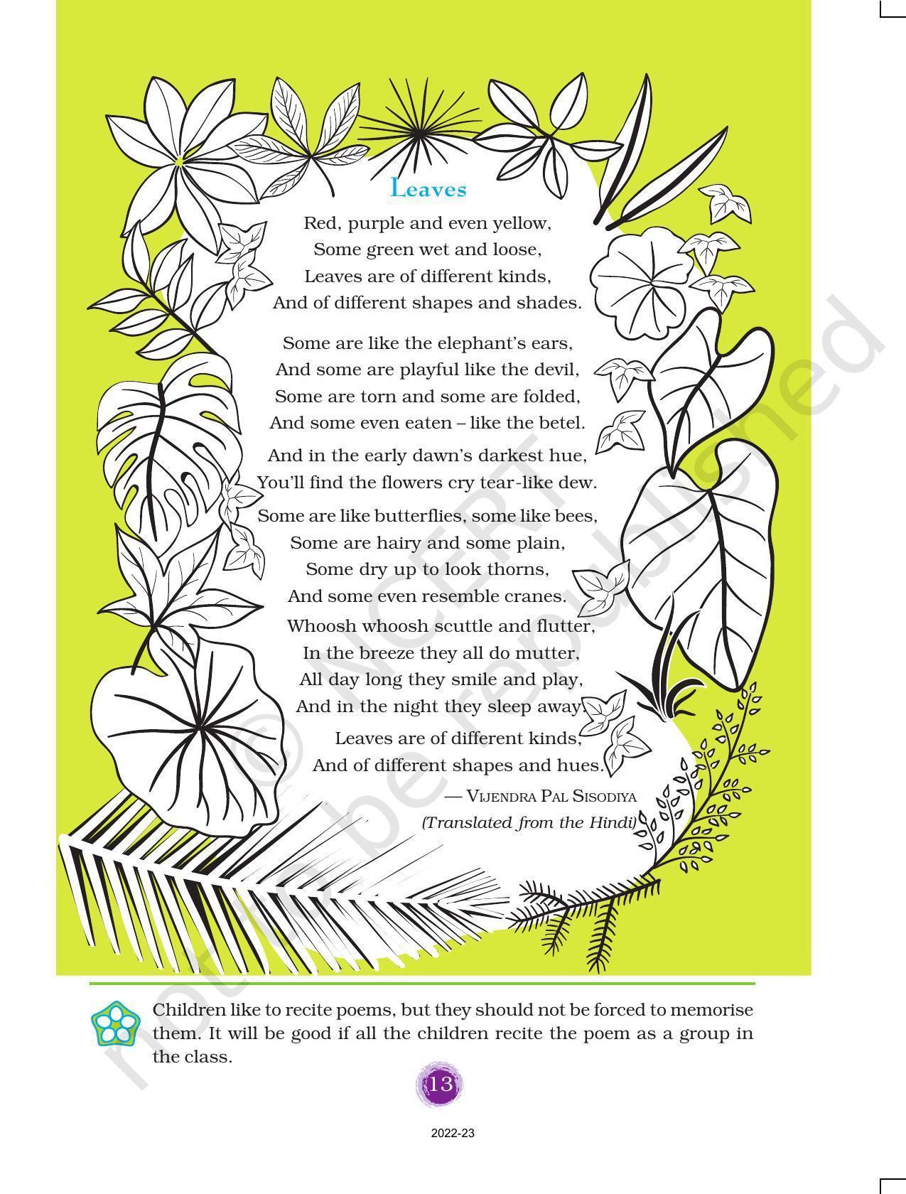 NCERT Book for Class 3 EVS Chapter 2-The Plant Fairy - Page 4