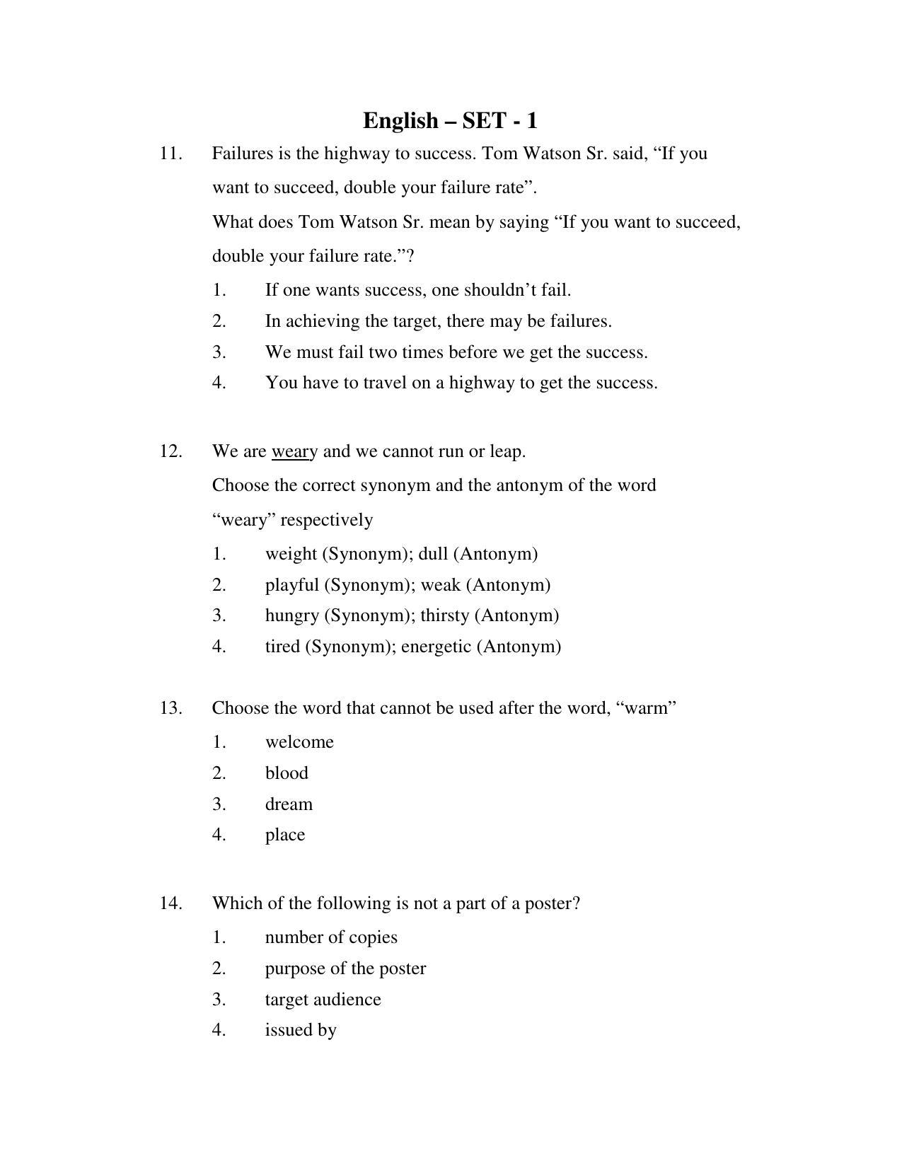 AP DEECET Biological Science (Urdu Medium) 2021 Question Paper - Page 7