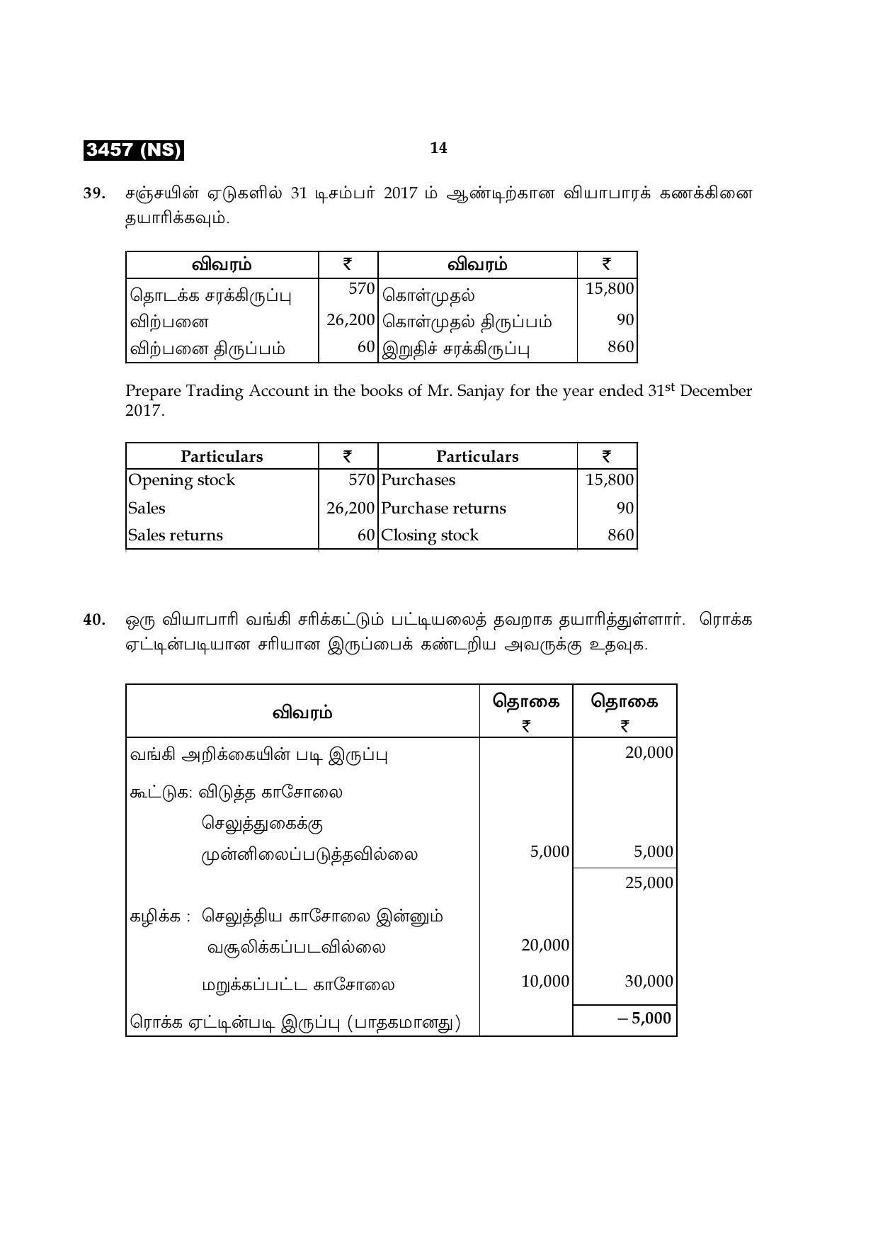 Tamil Nadu Board 12th / HSC Paper II Sample Question Papers - Page 42