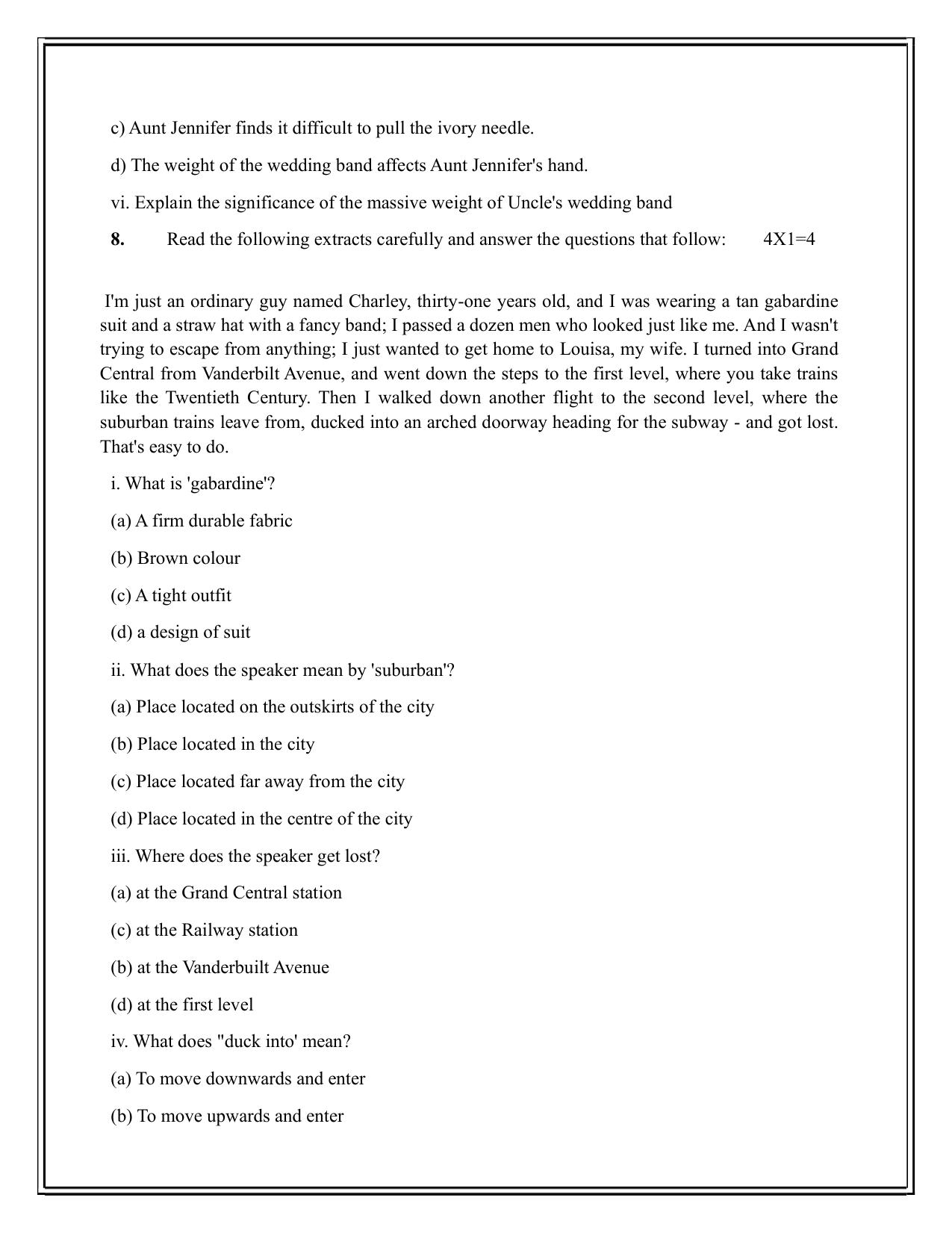 Edudel Class 12 English Practice Papers-1 (2023-24) - Page 10