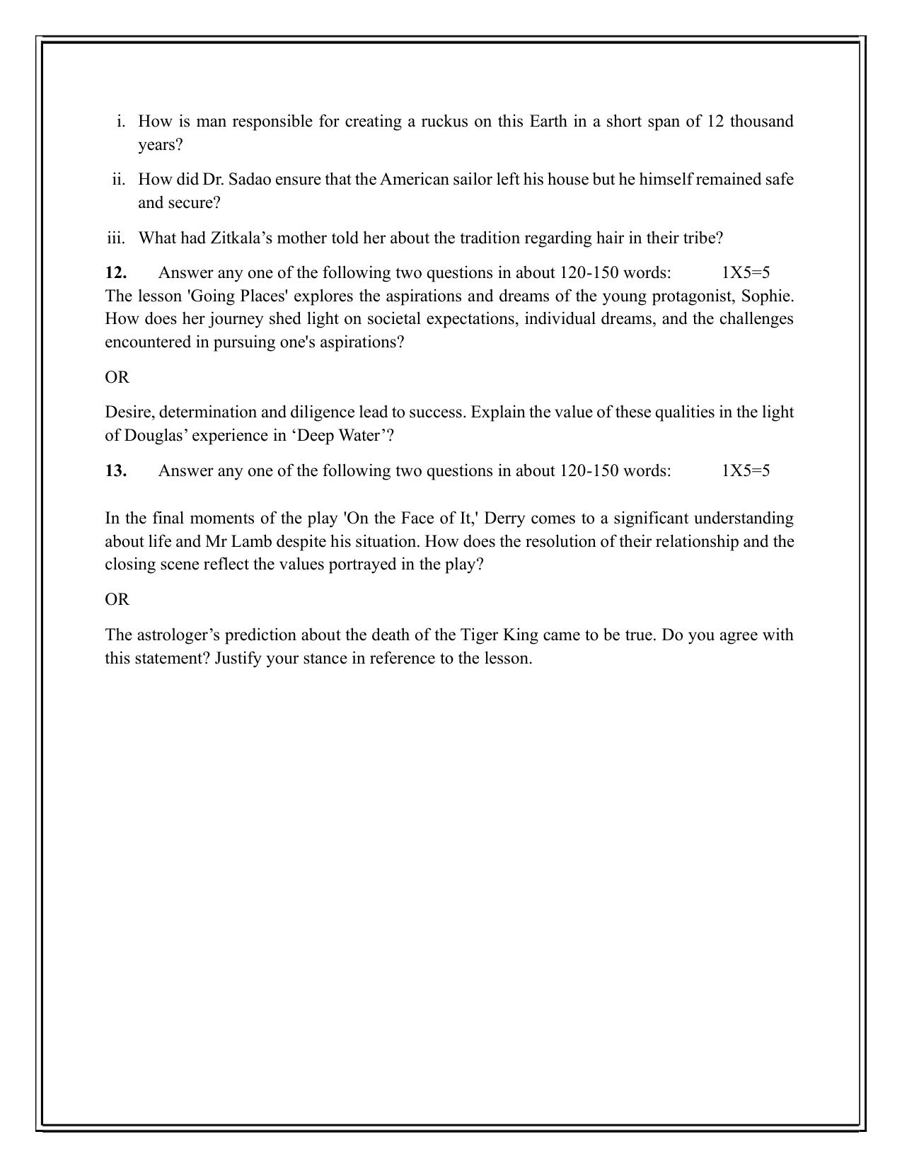 Edudel Class 12 English Practice Papers-1 (2023-24) - Page 15