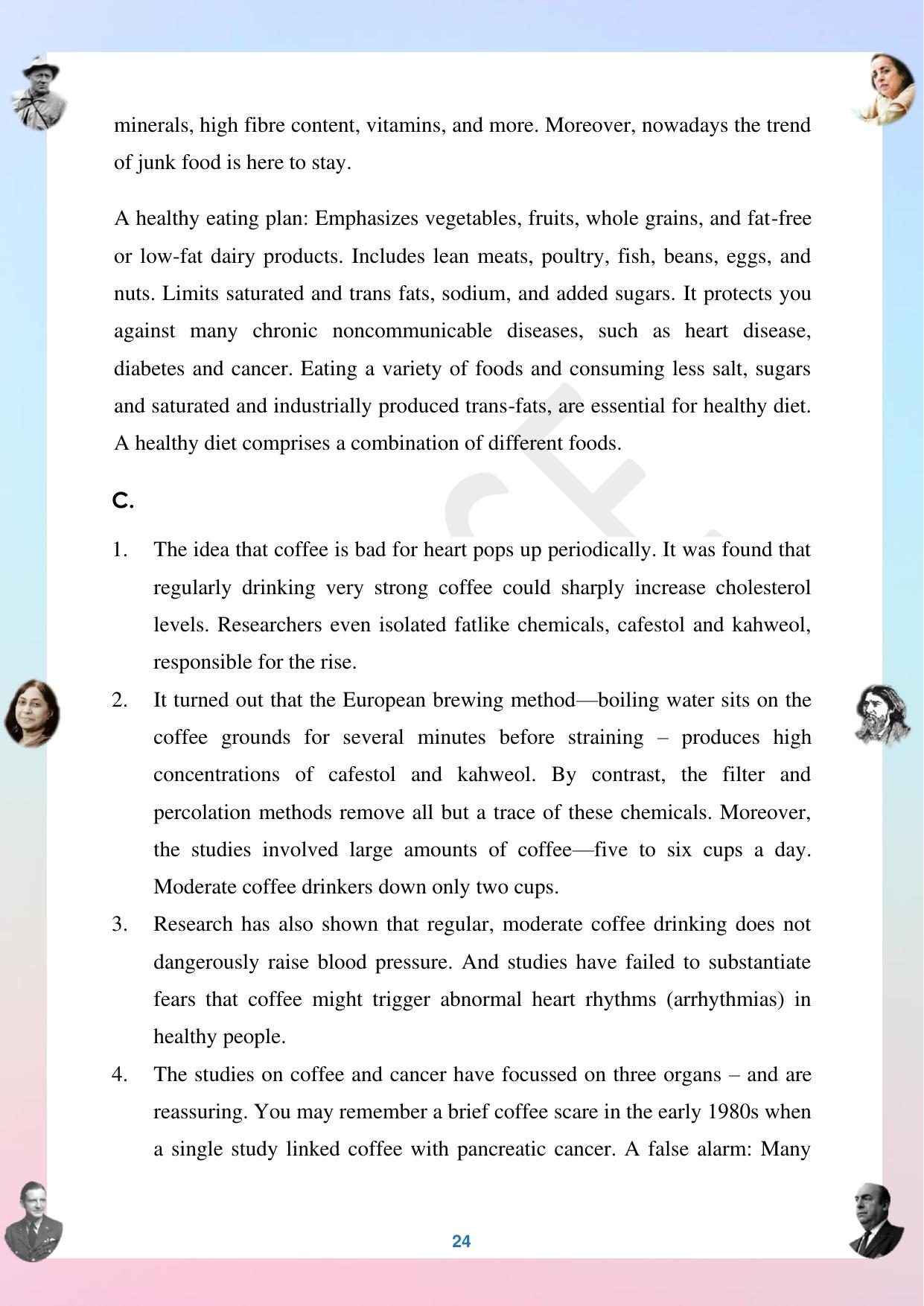 CGBSE Board Class 12 English अंग्रेजी  2023-2024 Question Bank - Page 24