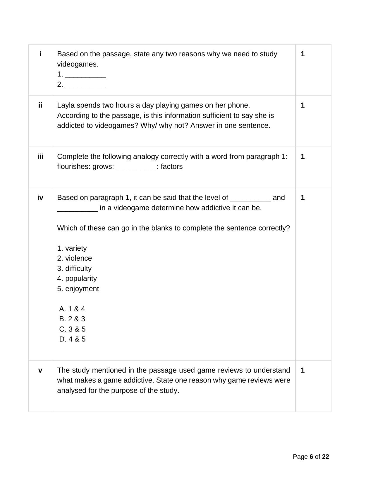 CBSE Class 10 English Practice Questions 2022-23 - Page 6