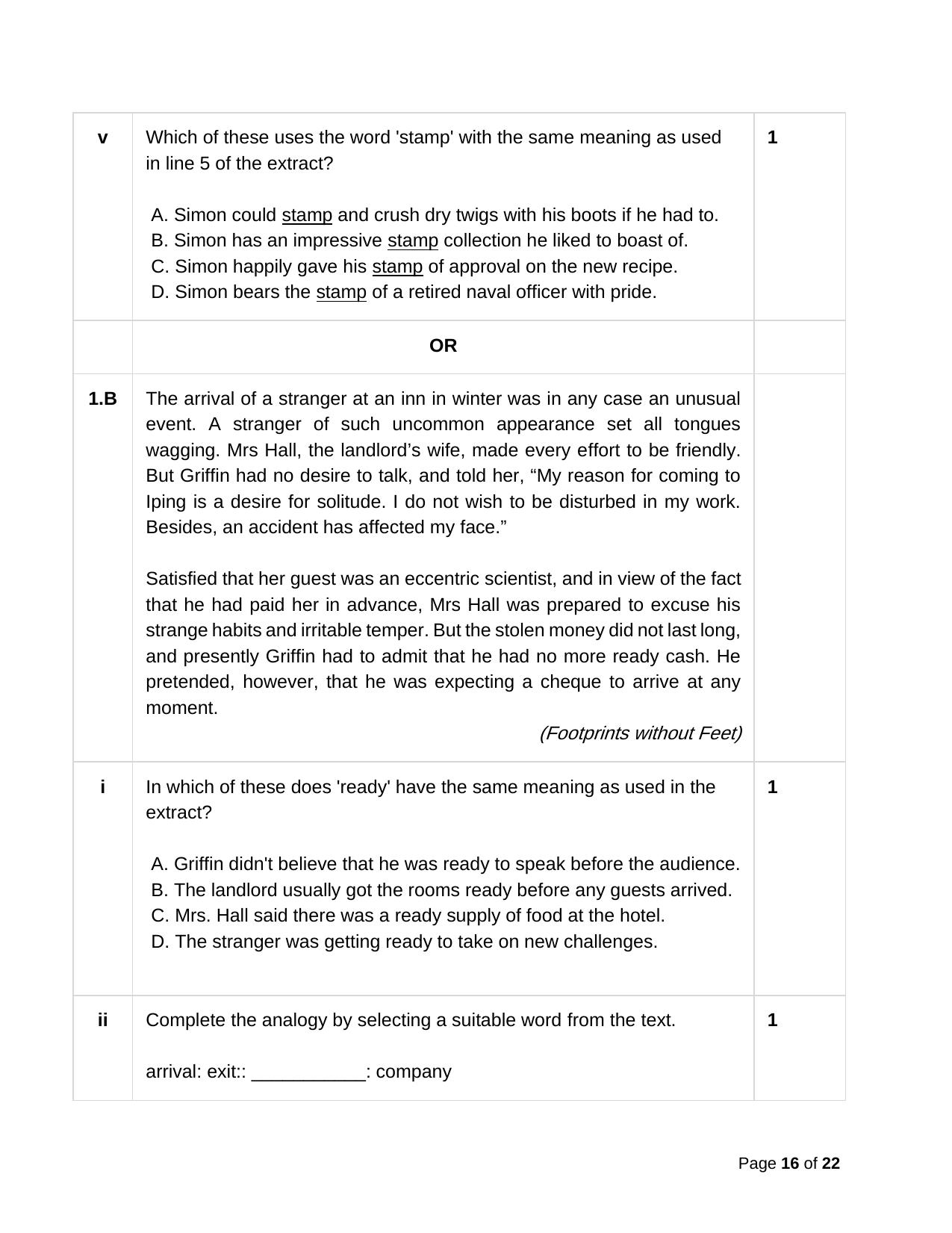 CBSE Class 10 English Practice Questions 2022-23 - Page 16