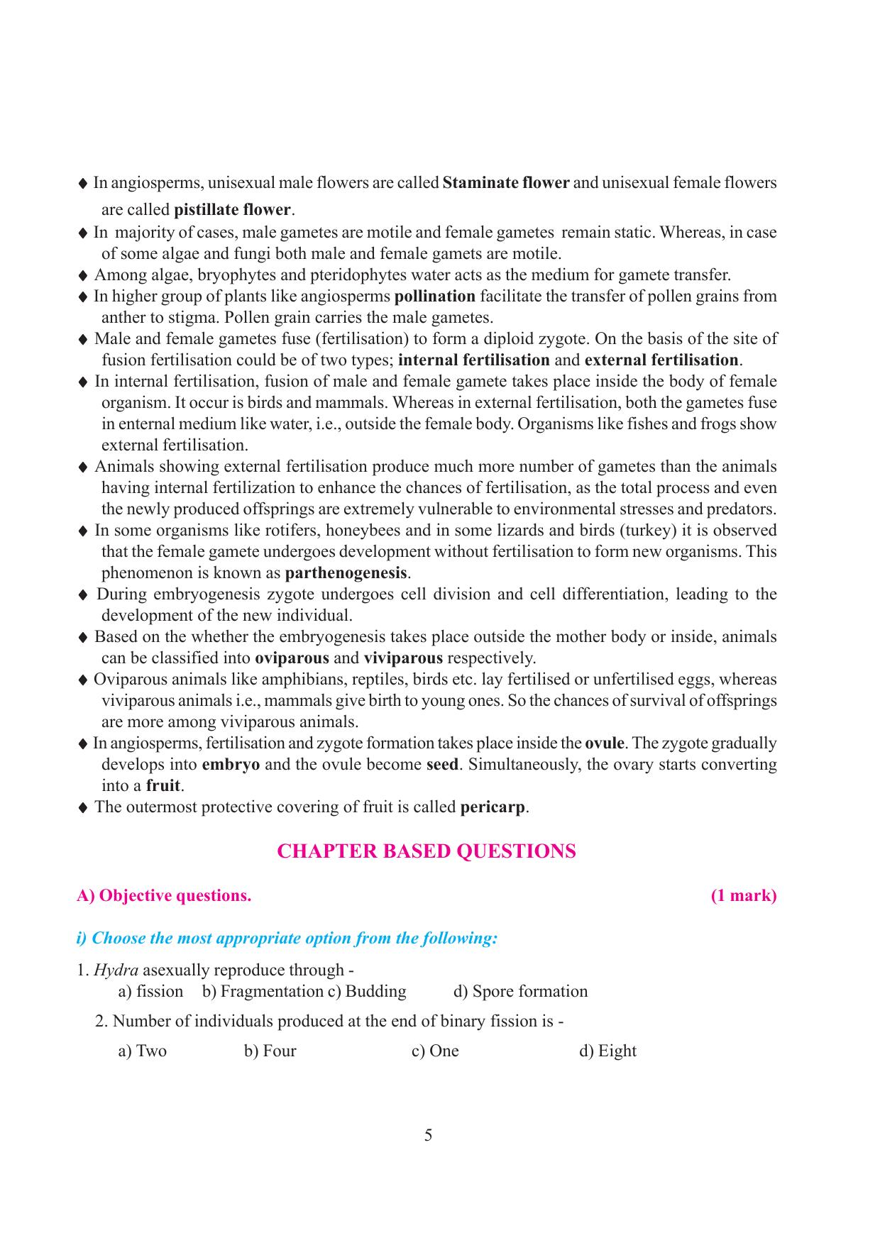 Tripura Board Class 12 Biology English Workbooks - Page 11
