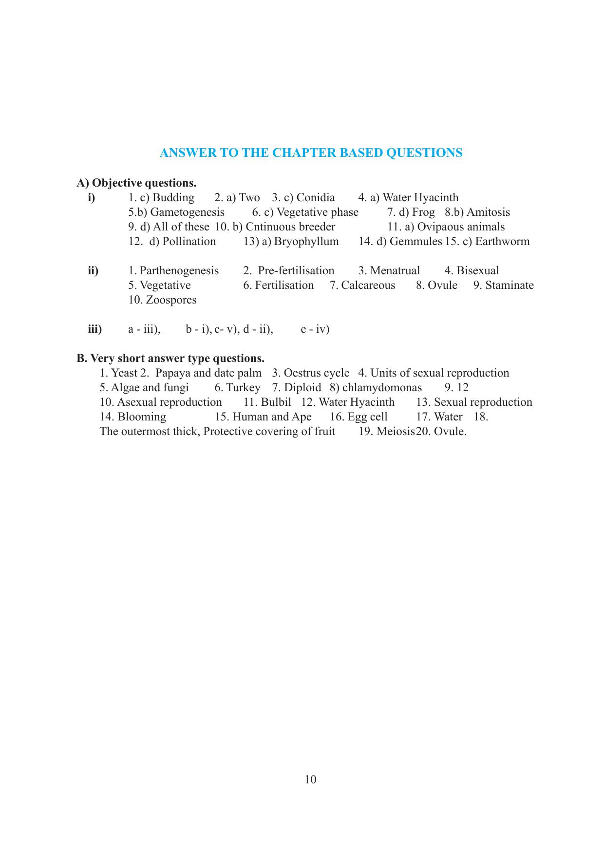 Tripura Board Class 12 Biology English Workbooks - Page 16