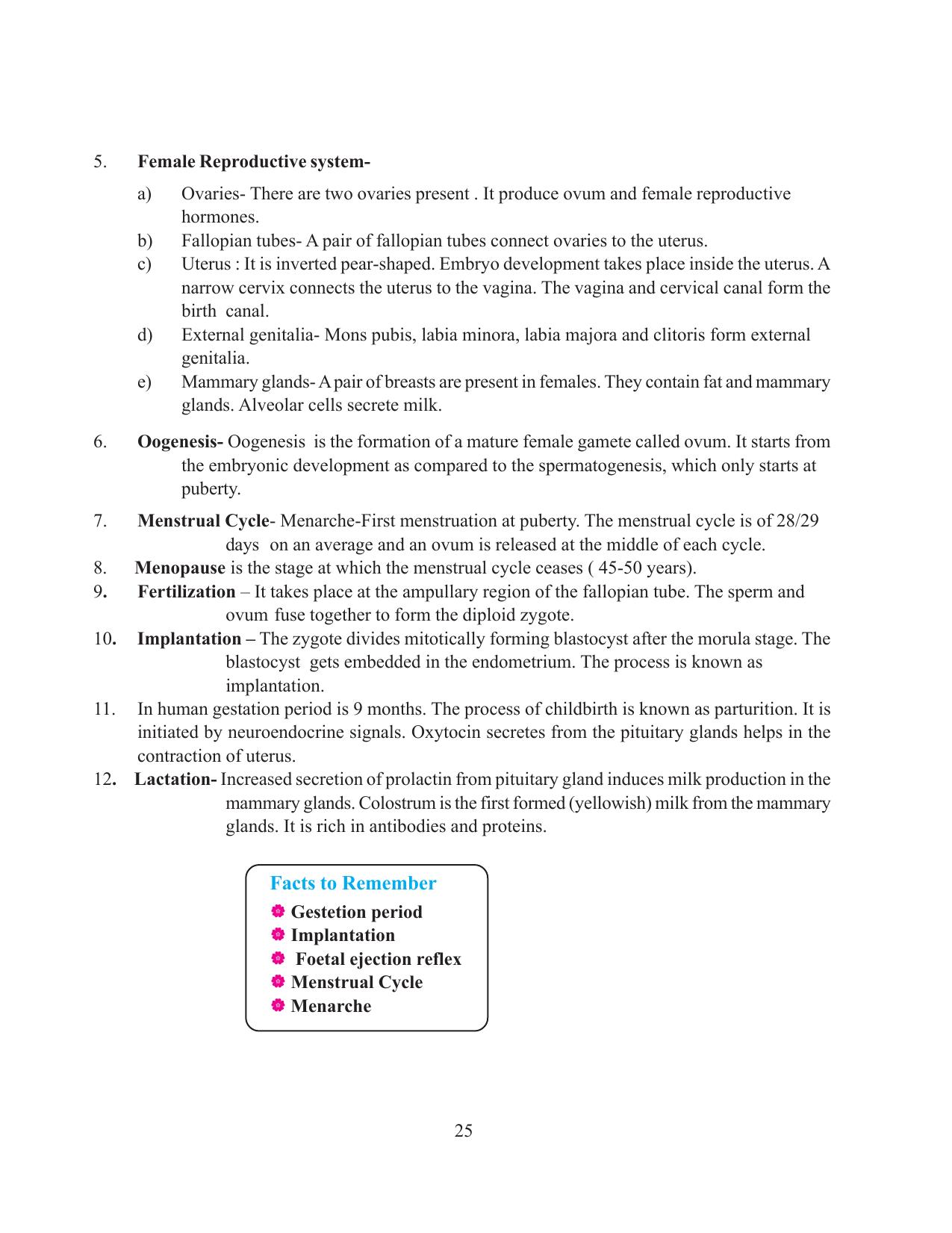 Tripura Board Class 12 Biology English Workbooks - Page 31