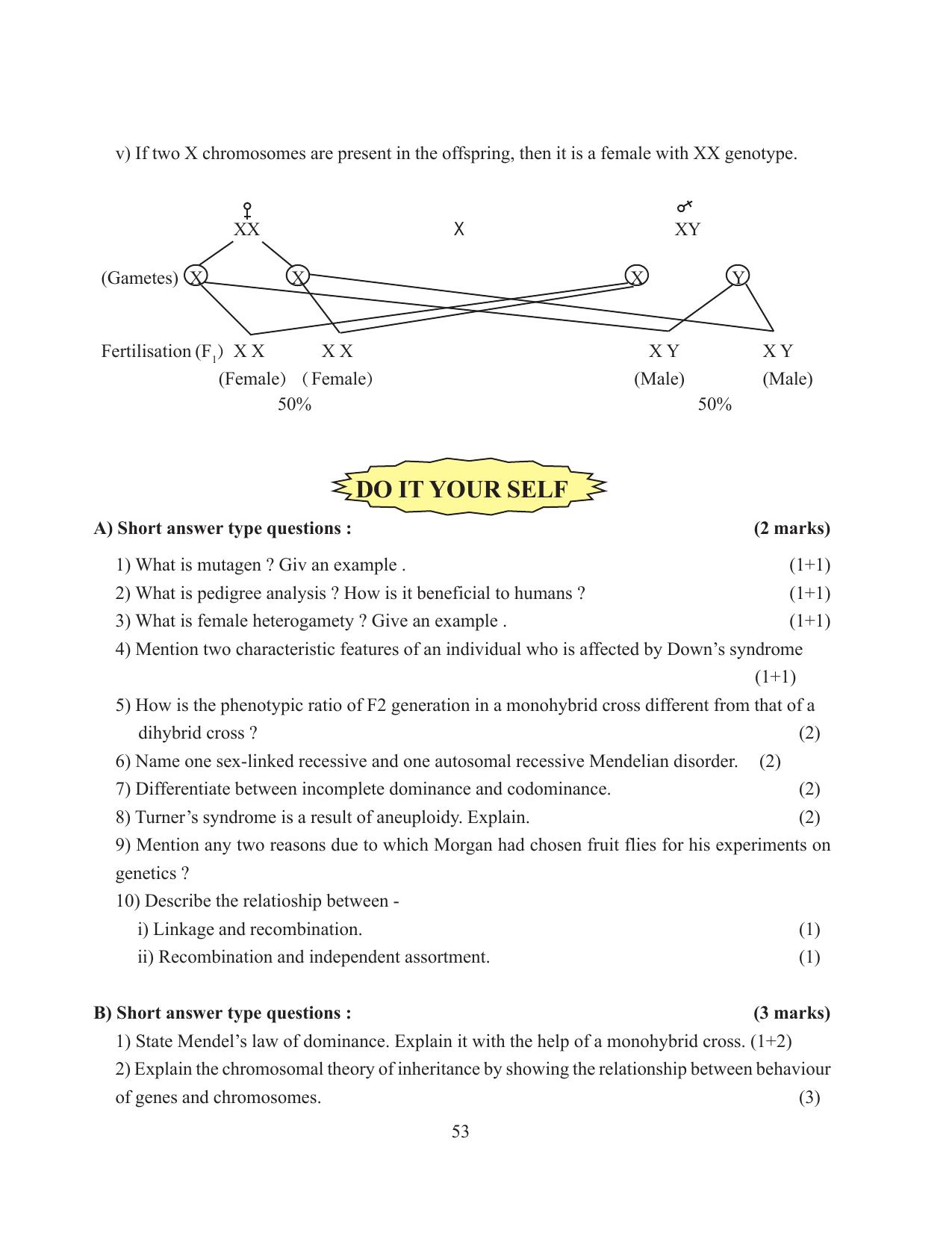 Tripura Board Class 12 Biology English Workbooks - Page 59