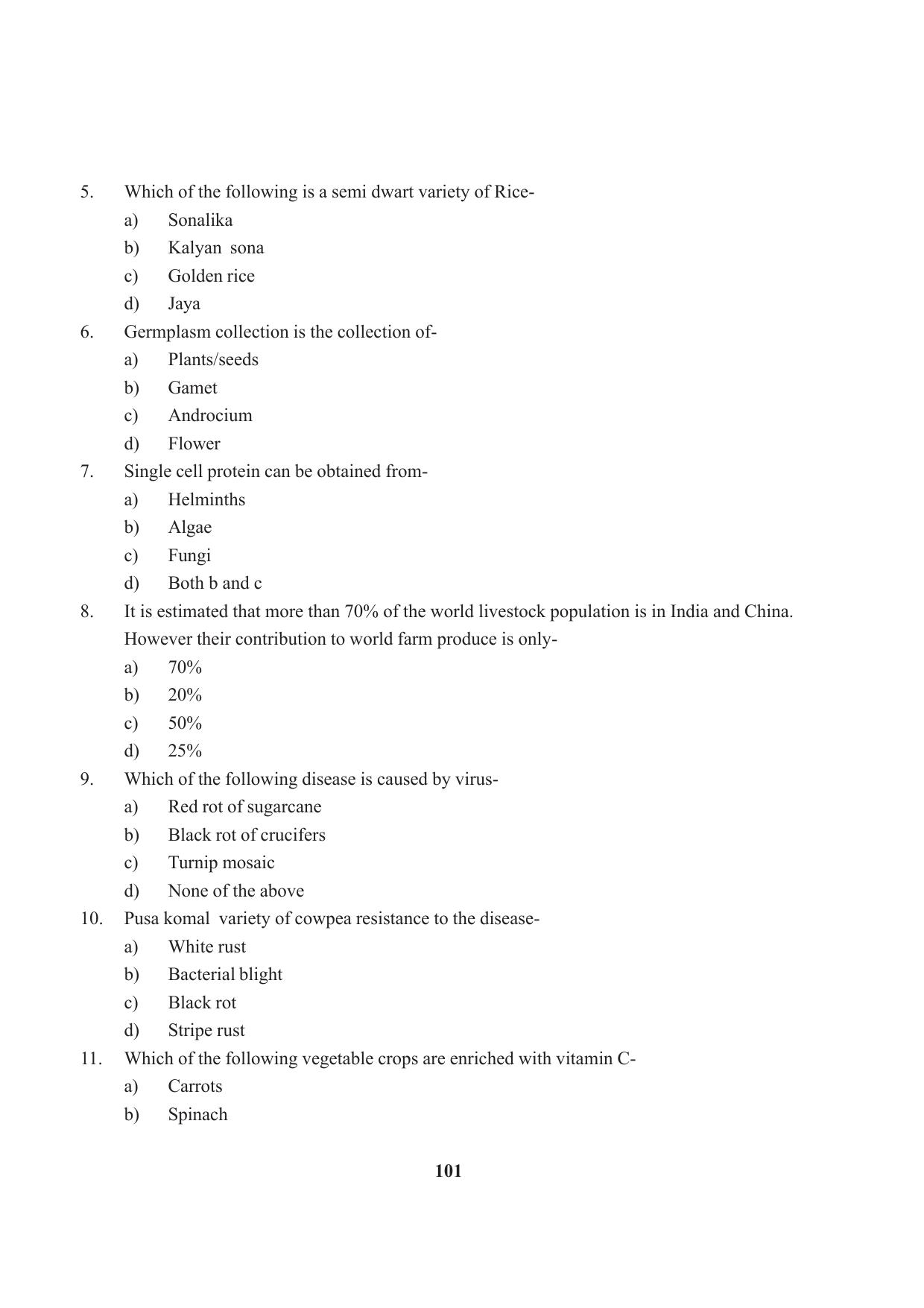 Tripura Board Class 12 Biology English Workbooks - Page 107