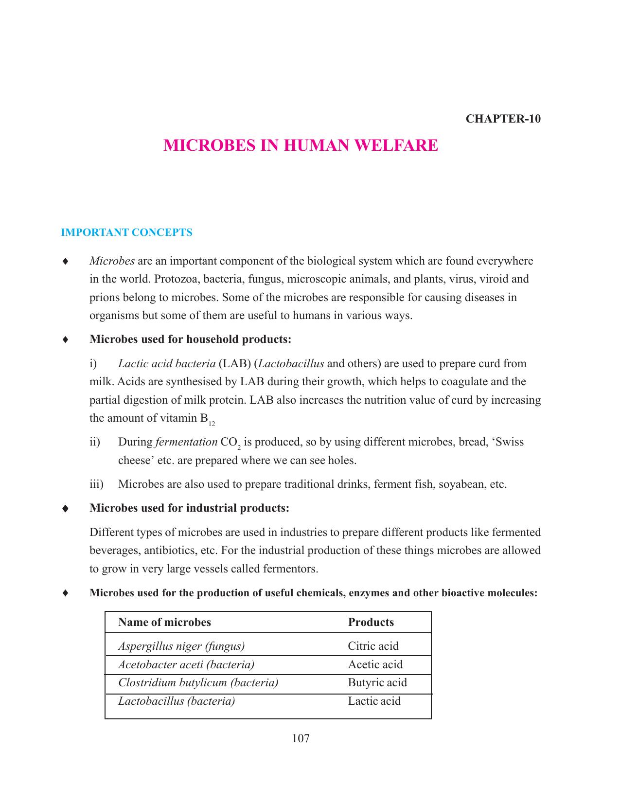 Tripura Board Class 12 Biology English Workbooks - Page 113