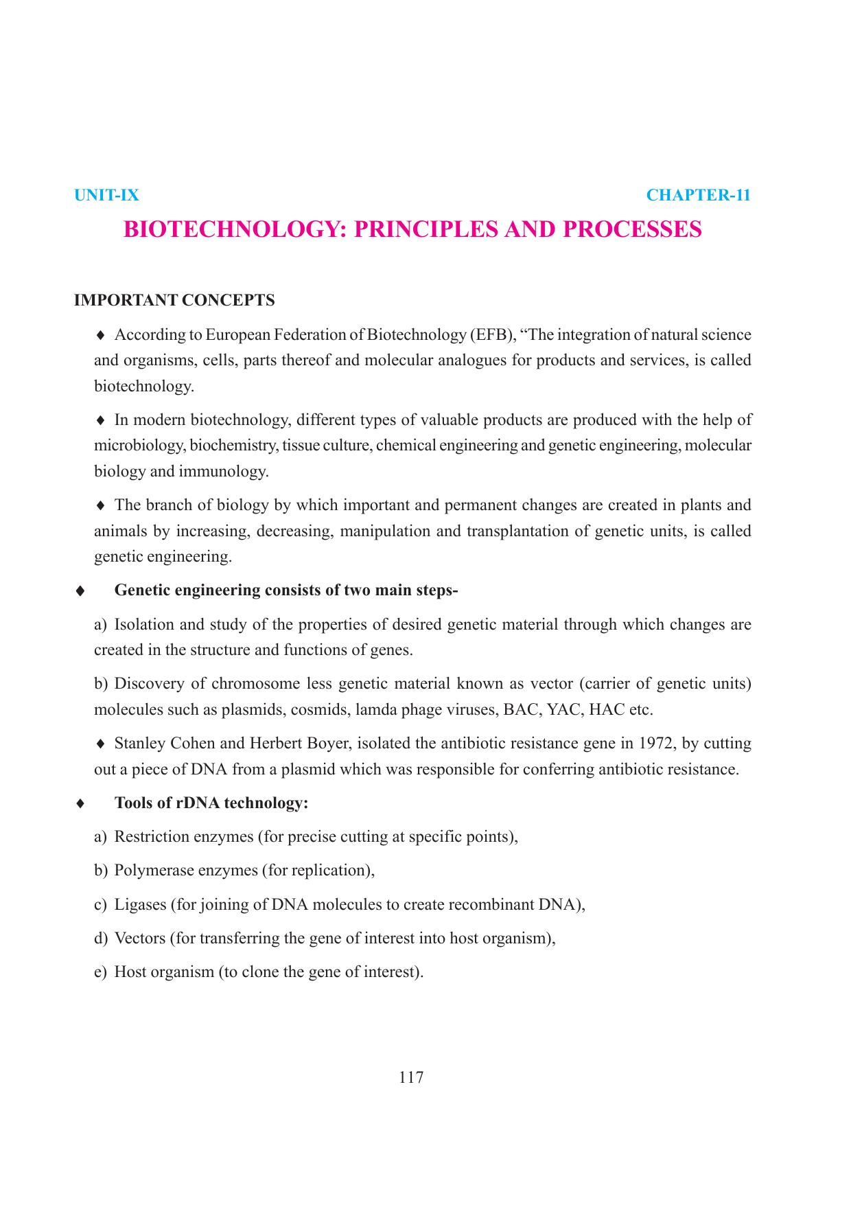 Tripura Board Class 12 Biology English Workbooks - Page 123