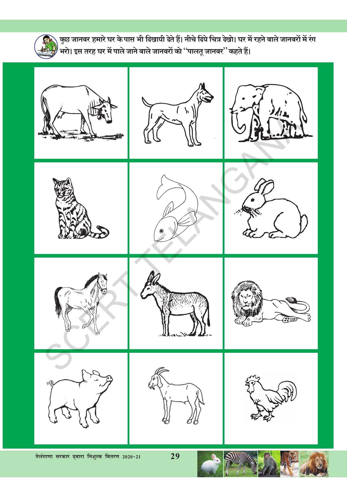TS SCERT Class 3 Environmental Science (Hindi Medium) Text Book - Page 40