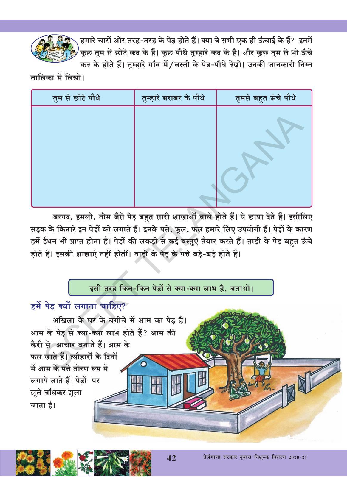 TS SCERT Class 3 Environmental Science (Hindi Medium) Text Book - Page 53