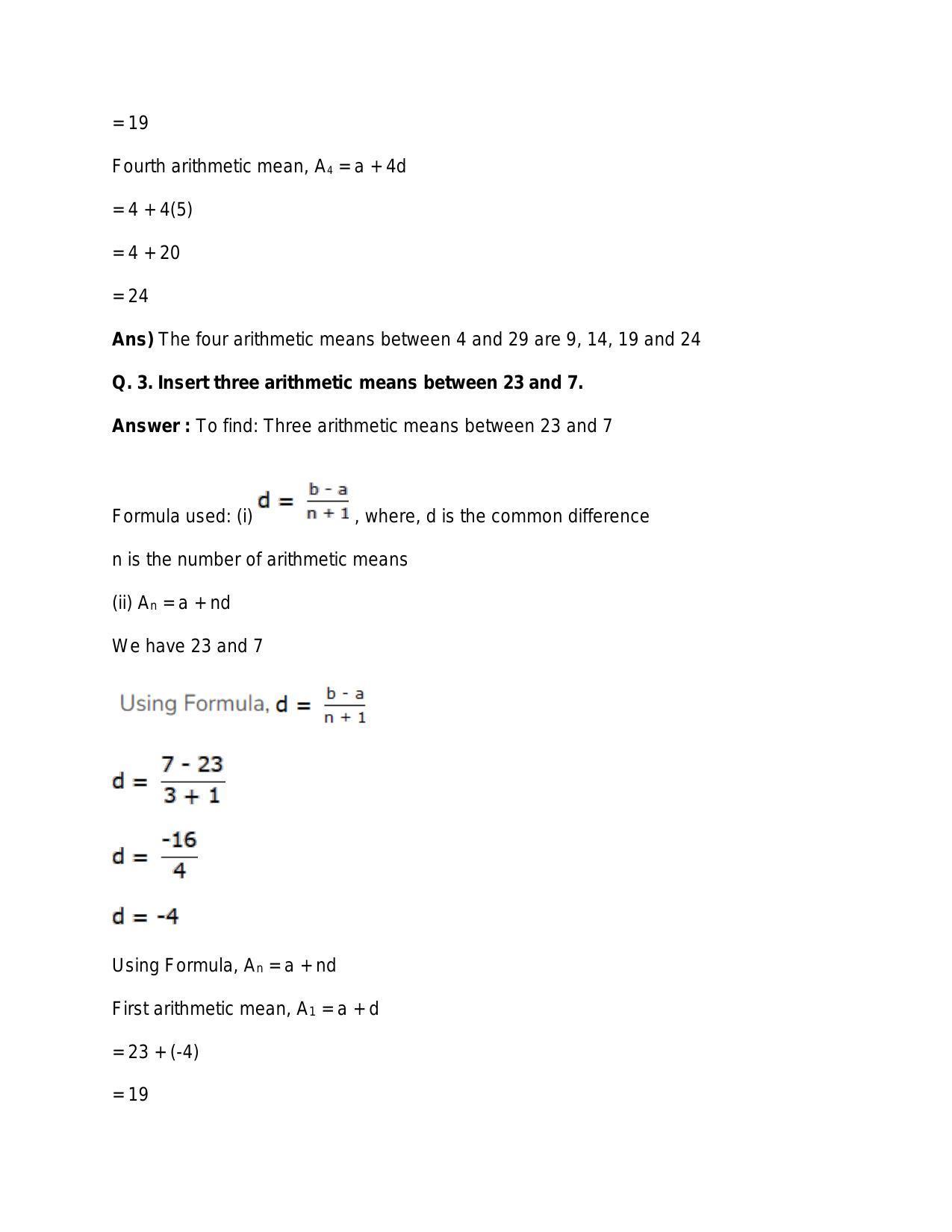 Chapter 11: Arithmetic Progression: RS Aggarwal Class 11 Solutions - Page 55