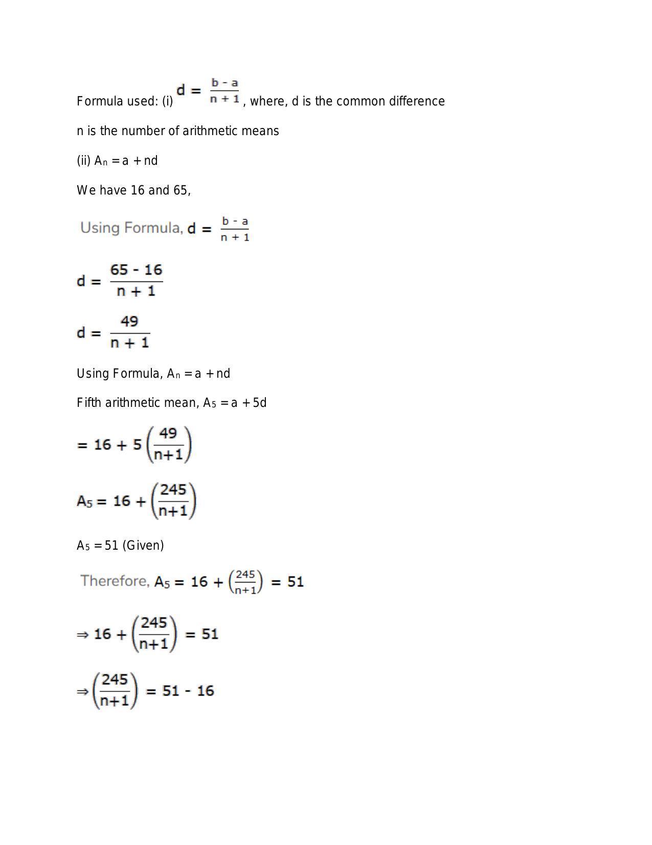 Chapter 11: Arithmetic Progression: RS Aggarwal Class 11 Solutions - Page 60