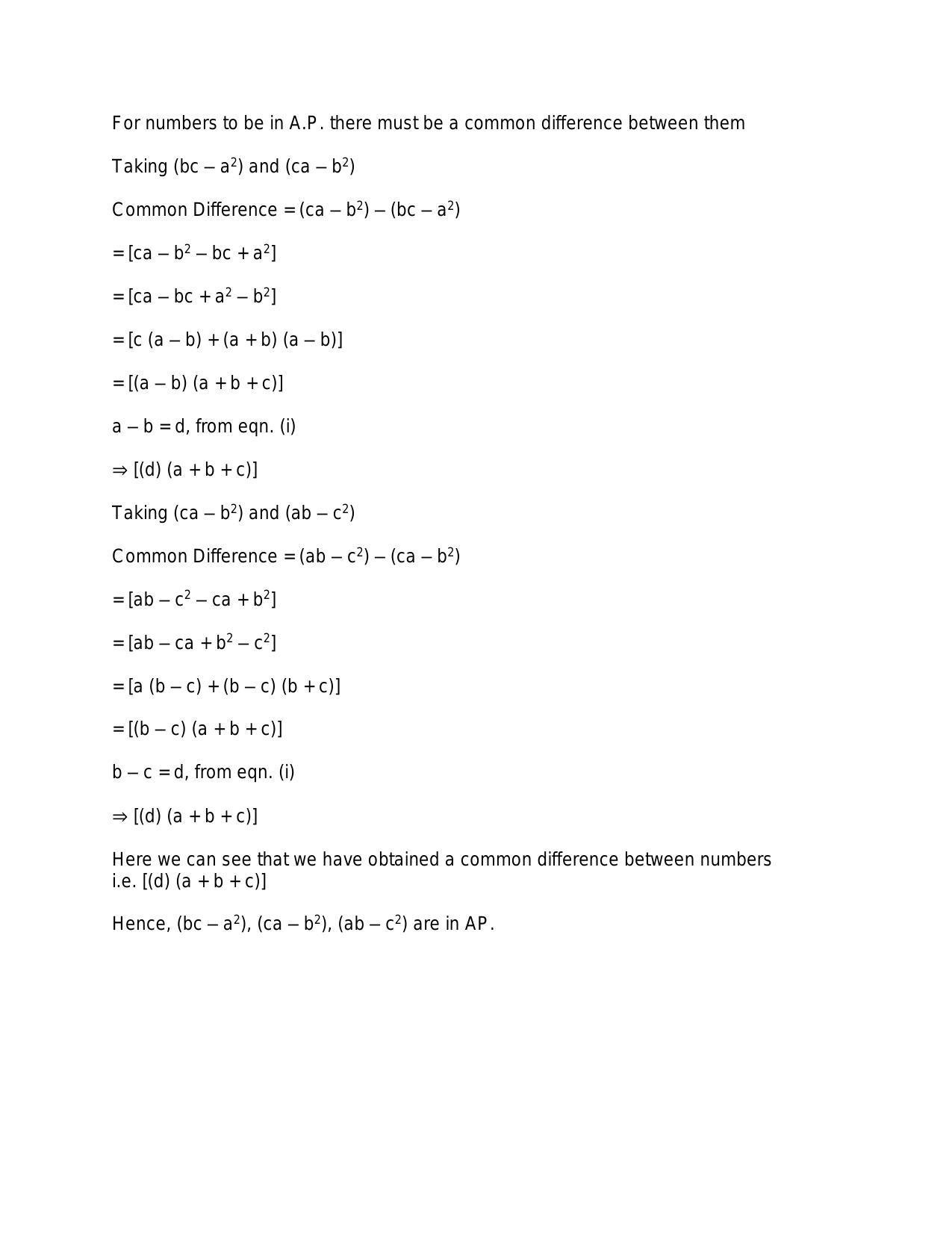 Chapter 11: Arithmetic Progression: RS Aggarwal Class 11 Solutions - Page 71