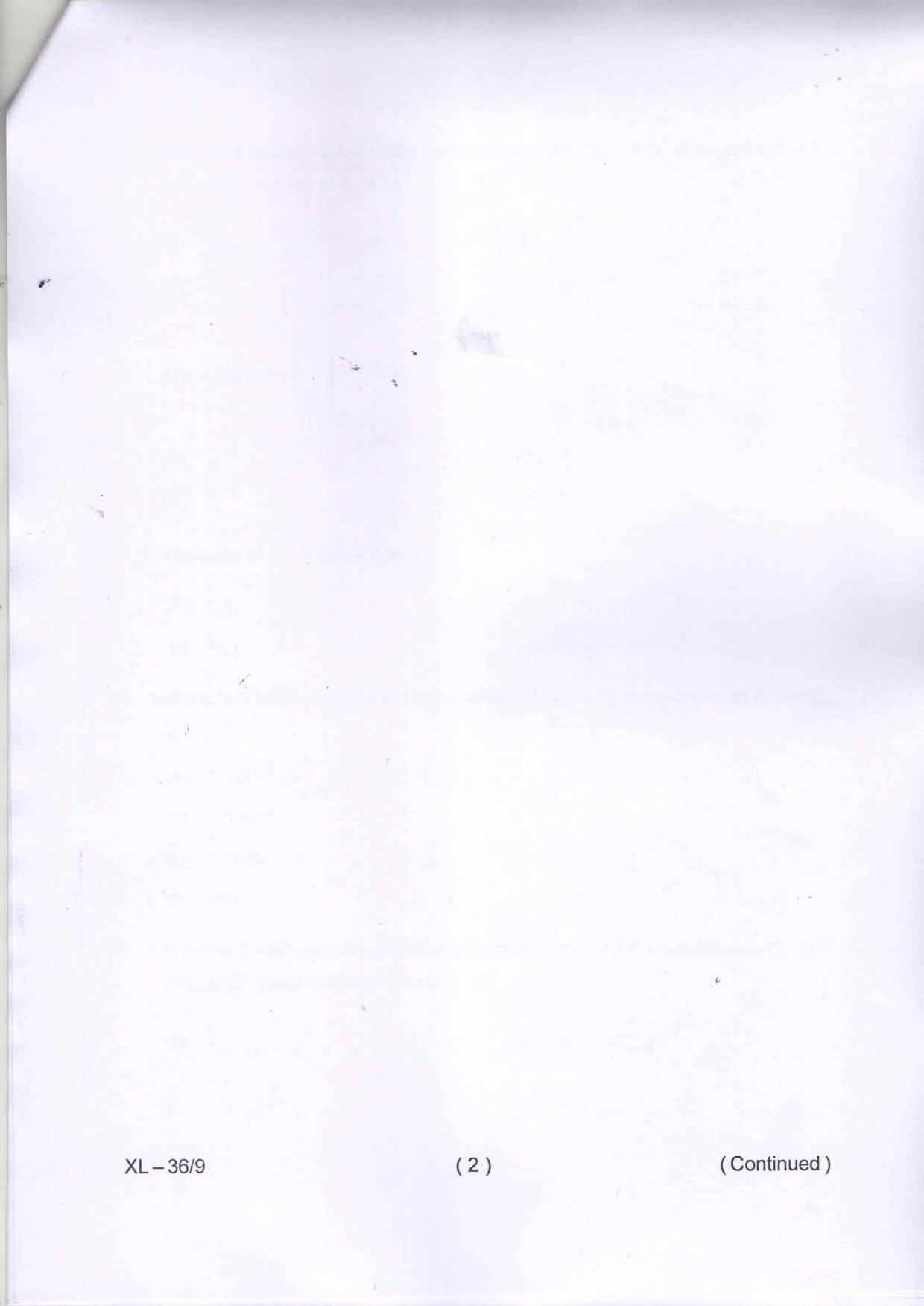 Odisha CPET PHYSICS 2020 Question Paper - Page 2