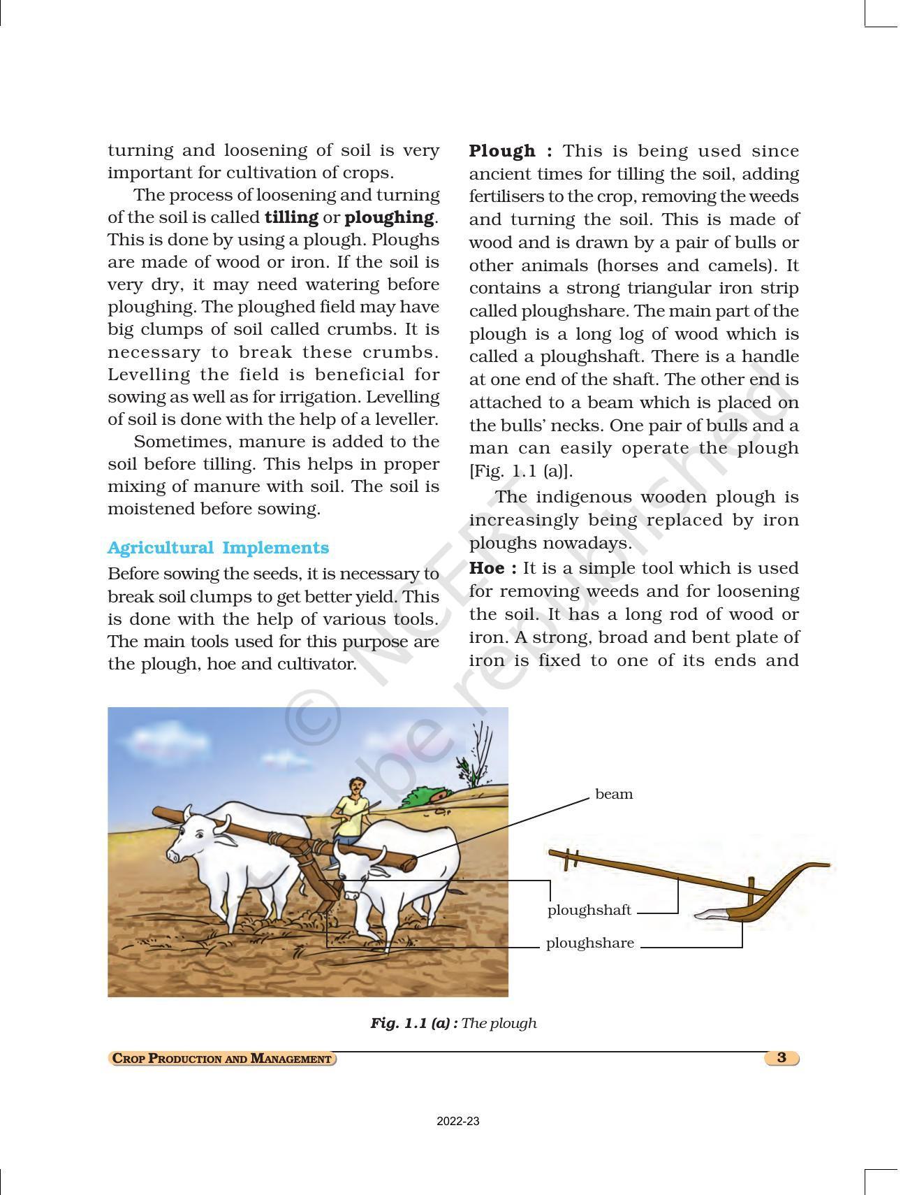 NCERT Book for Class 8 Science Chapter 1 Crop Production and Management - Page 3