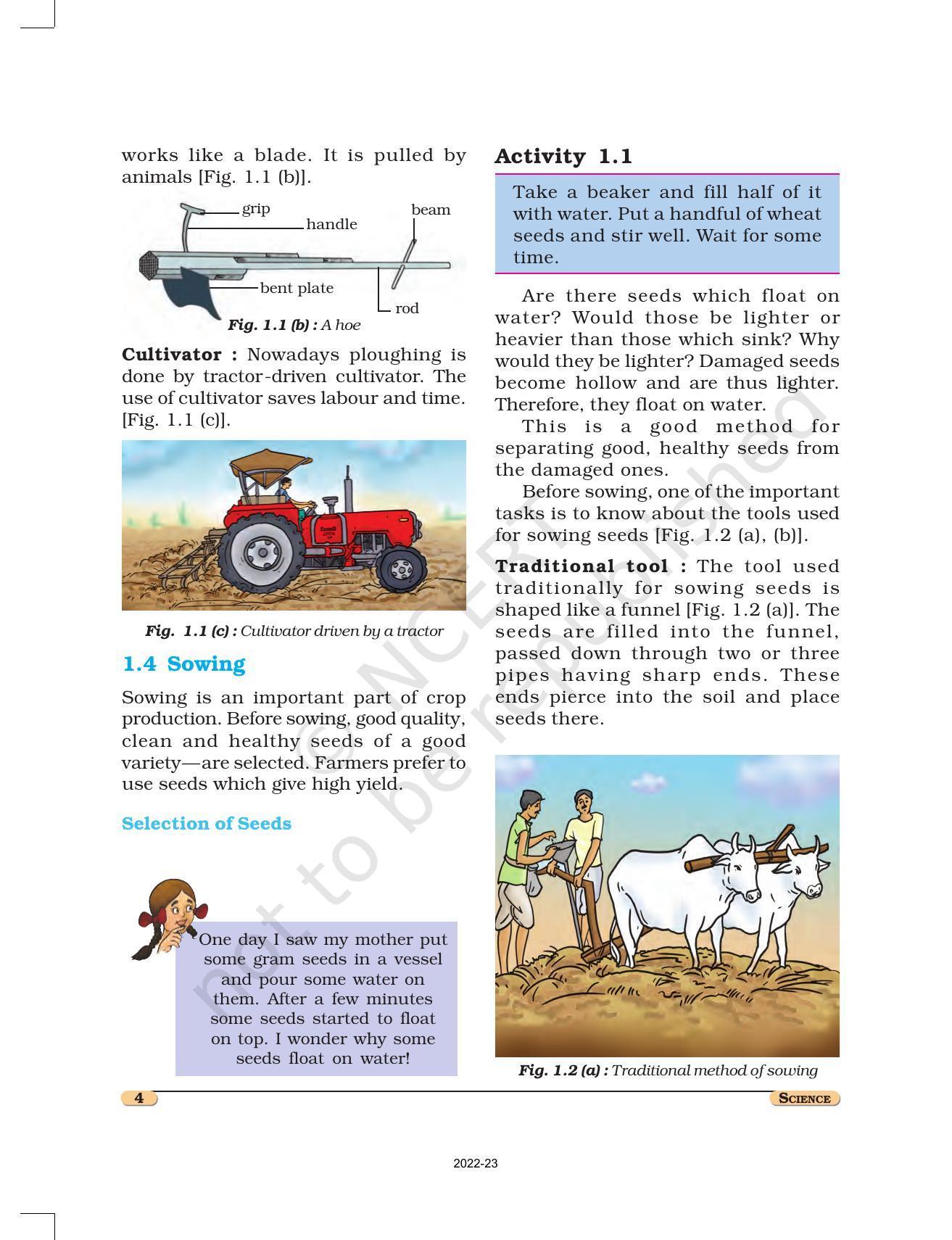 NCERT Book for Class 8 Science Chapter 1 Crop Production and Management - Page 4