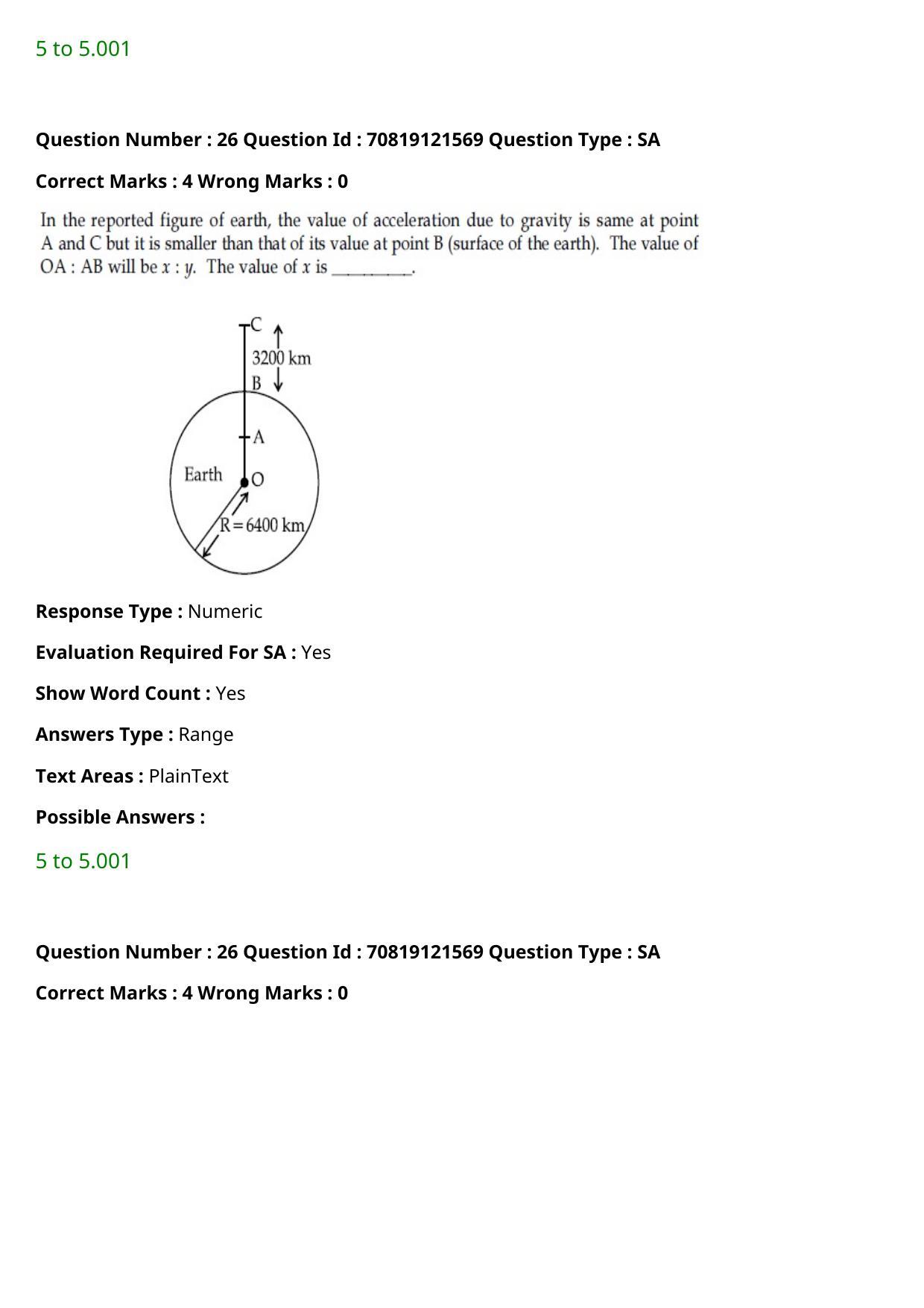 JEE Mains 2021: B.Arch Kannada	(Shift 2) 26-02-2021 Question Paper - Page 32