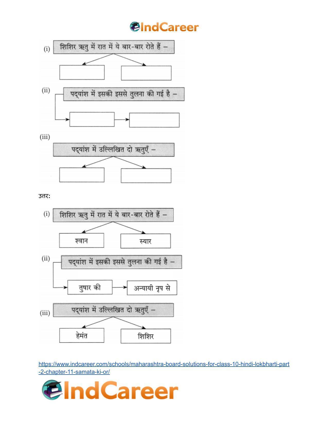 Maharashtra Board Solutions for Class 10- Hindi Lokbharti (Part 2): Chapter 11- समता की ओर - Page 8