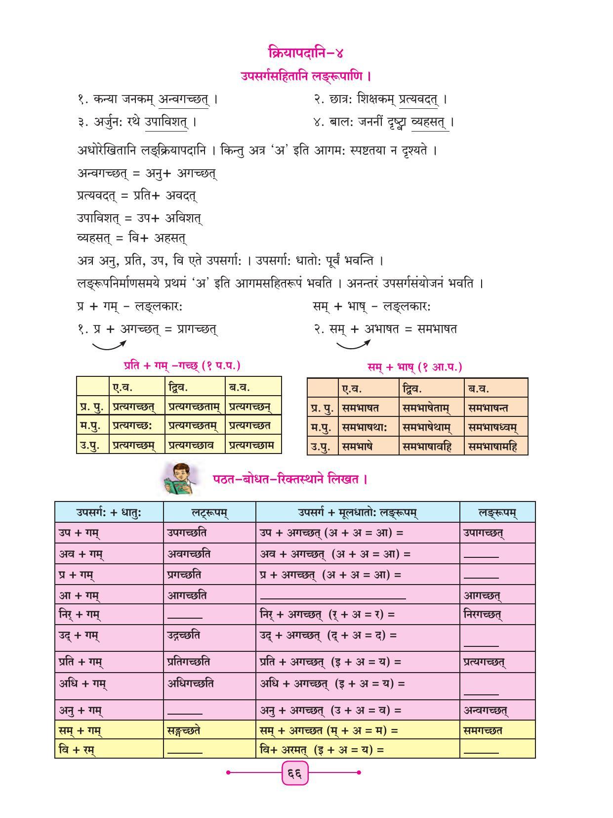 Maharashtra Board Class 8 Sanskrit Textbook - Page 76