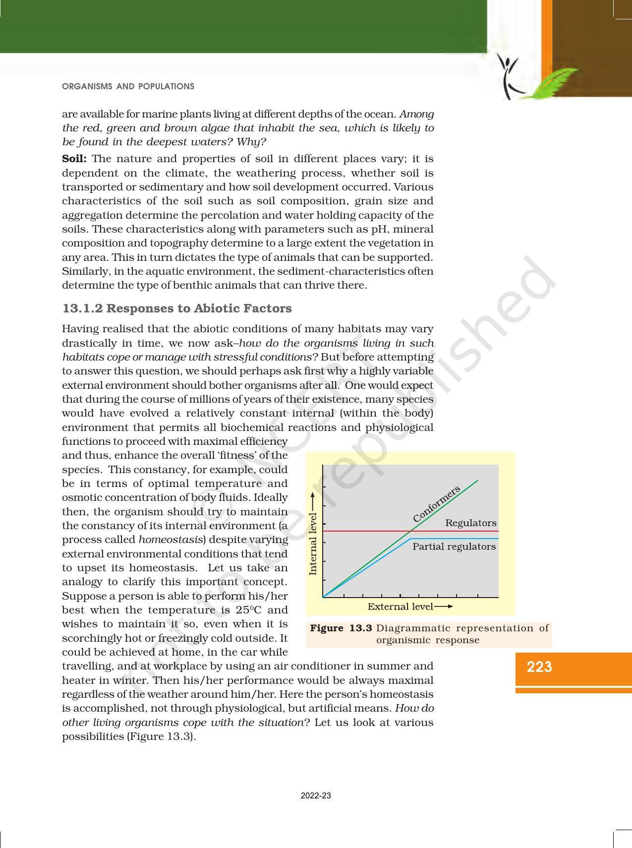 NCERT Book for Class 12 Biology Chapter 13 Organisms and Populations - Page 7