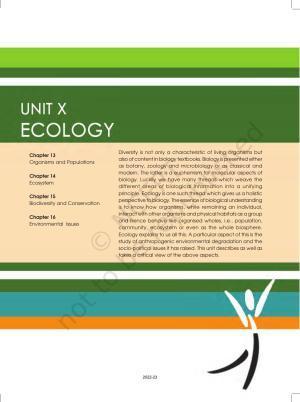 NCERT Book for Class 12 Biology Chapter 13 Organisms and Populations