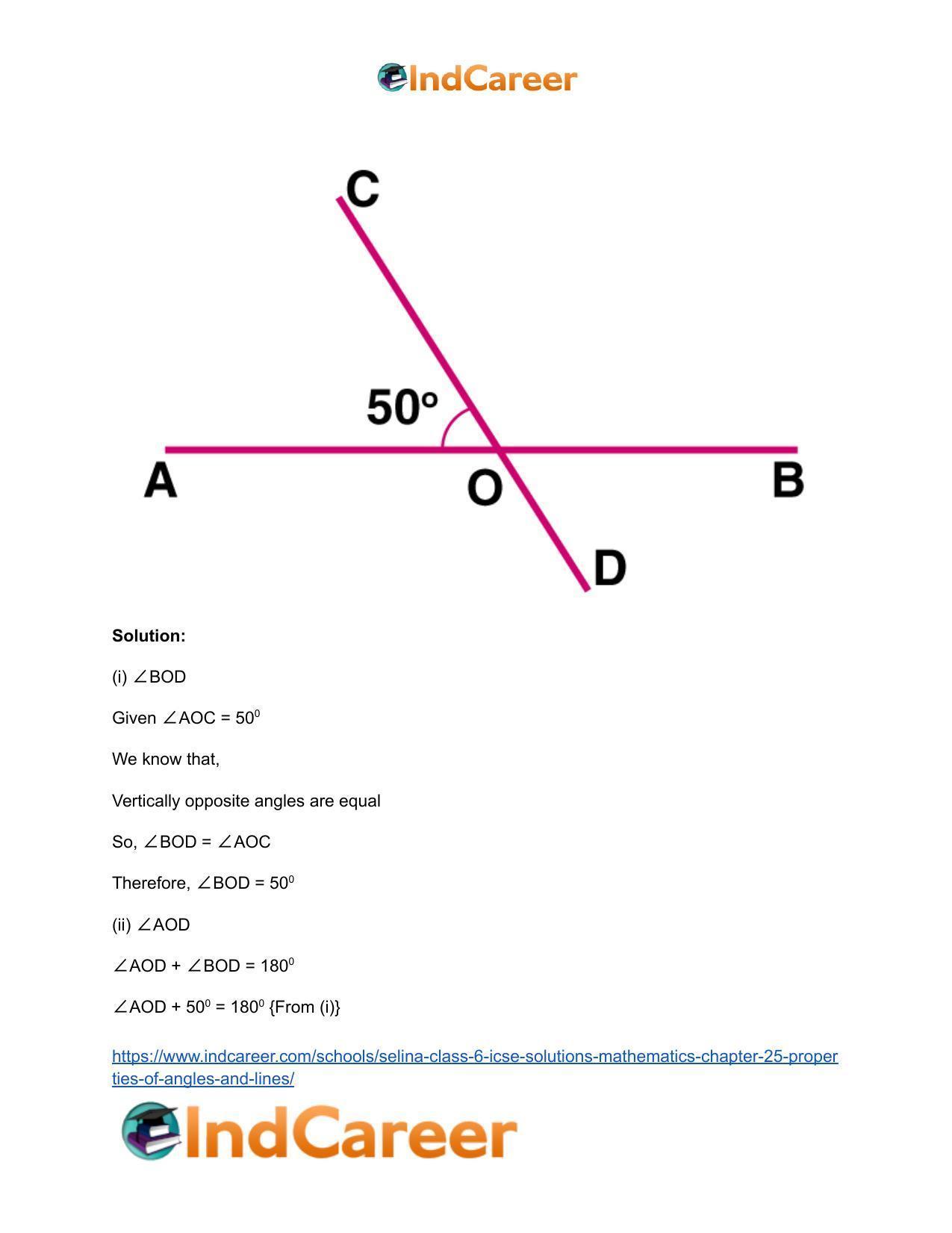 Selina Class 6 ICSE Solutions Mathematics : Chapter 25- Properties of Angles and Lines - Page 3