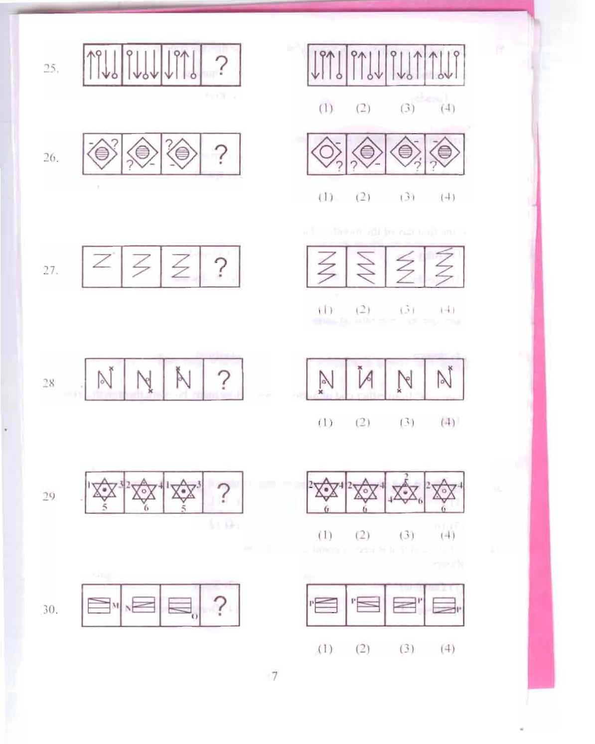 Himachal Pradesh NMMS MAT 2015 Question Paper - Page 8