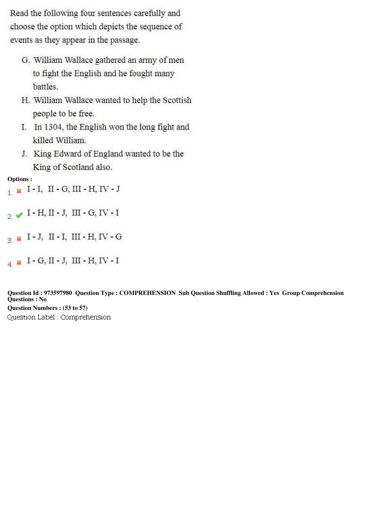MP CPCT 12th Aug 2017 English Question Paper Shift 1 - Page 39