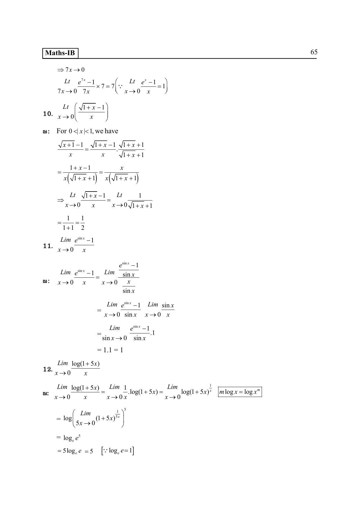 TS SCERT Inter 2nd Year Maths IB TM Path 1 (Telugu Medium) Text Book - Page 70