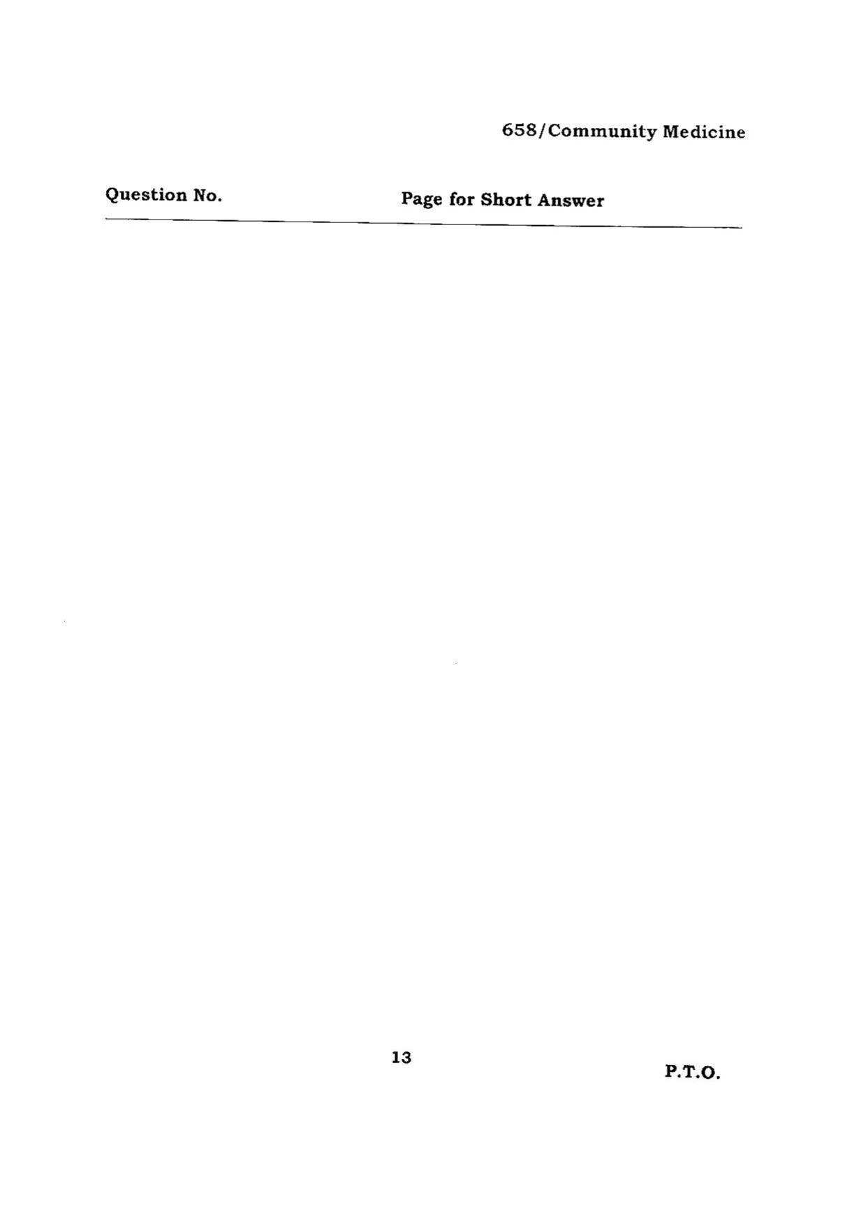 BHU RET COMMUNITY MEDICINE 2015 Question Paper - Page 13