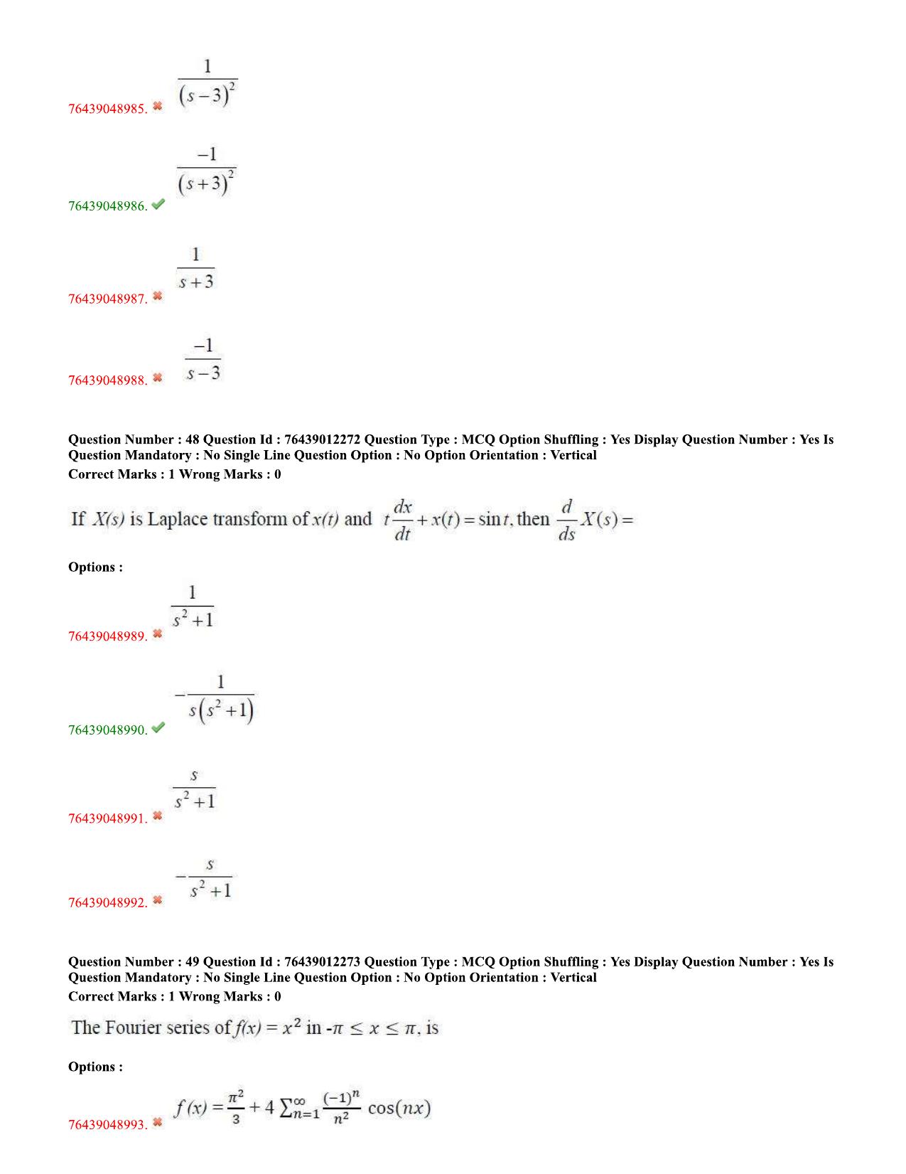 TS ECET 2020 Electronics and Instrumentation Engineering's Question Paper - Page 21