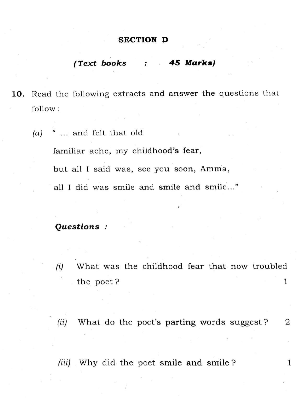Assam HS 2nd Year English 2015 Question Paper - Page 9