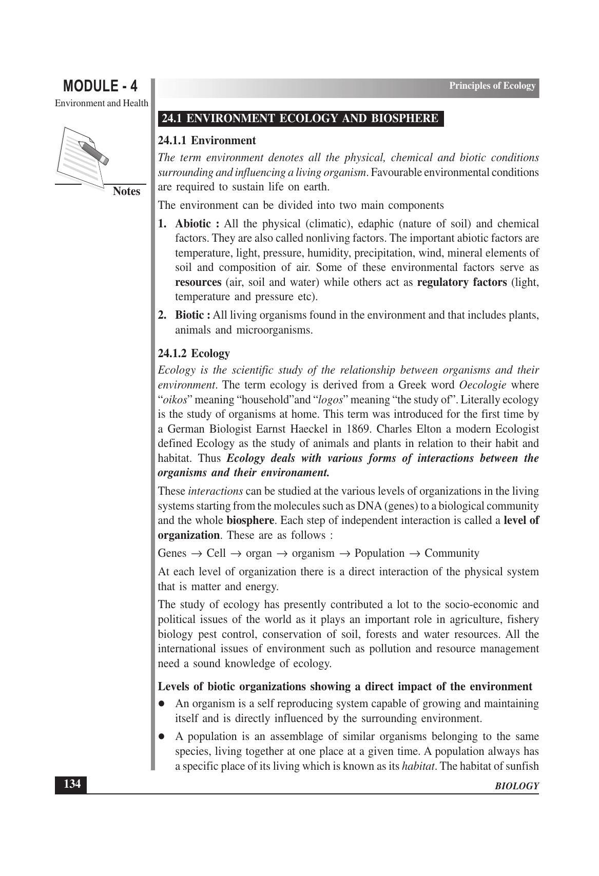 TS SCERT Inter 1st Year Biology Text Book Vol-II Path 1 (English Medium) Text Book - Page 154