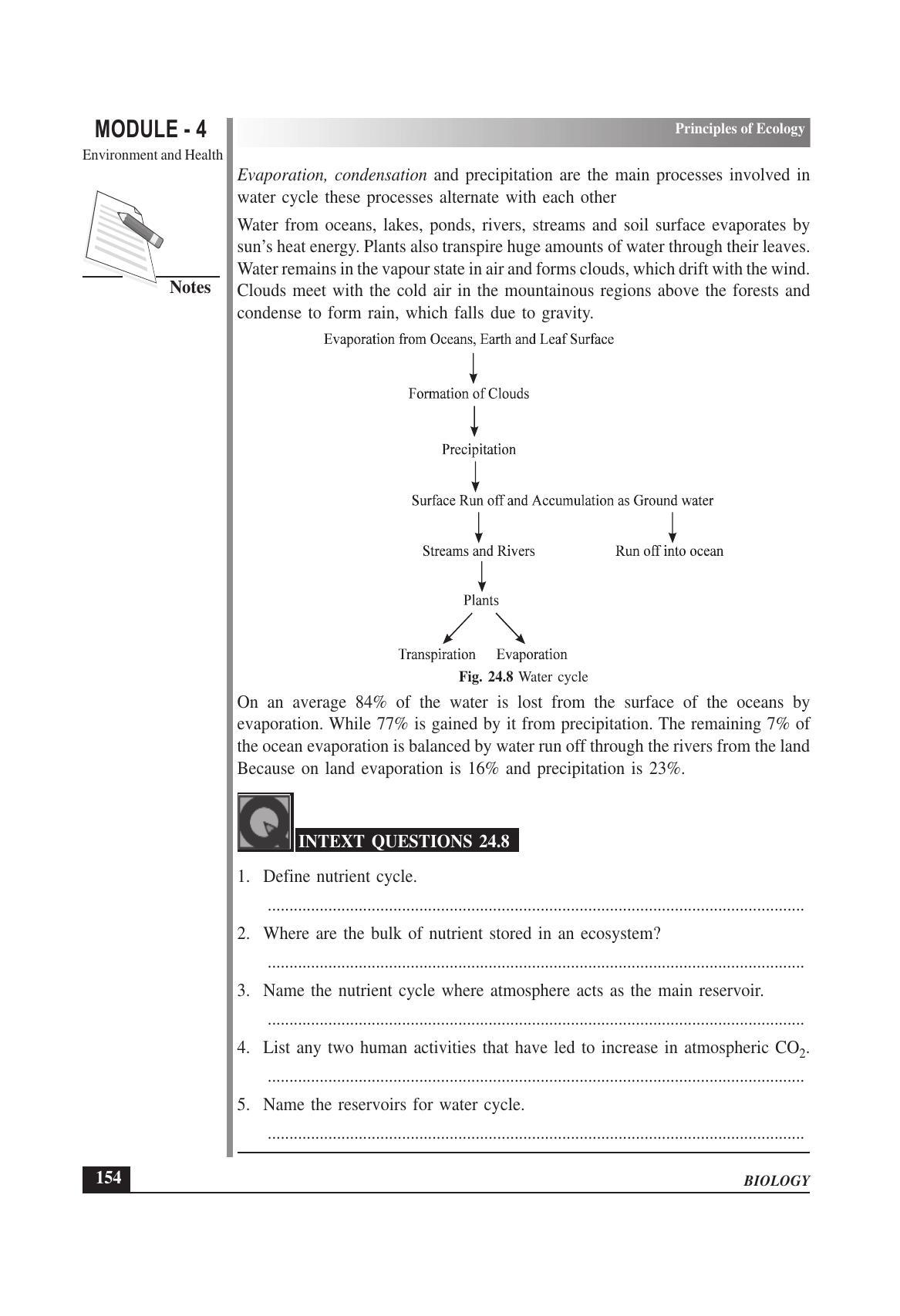 TS SCERT Inter 1st Year Biology Text Book Vol-II Path 1 (English Medium) Text Book - Page 174