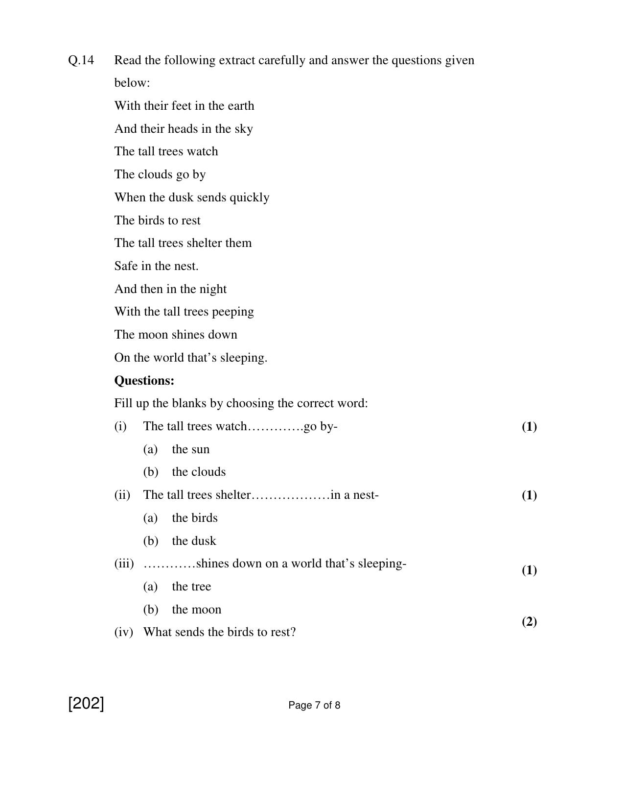 Open School Exam 2018 June Question Paper (All Subjects) - Page 15