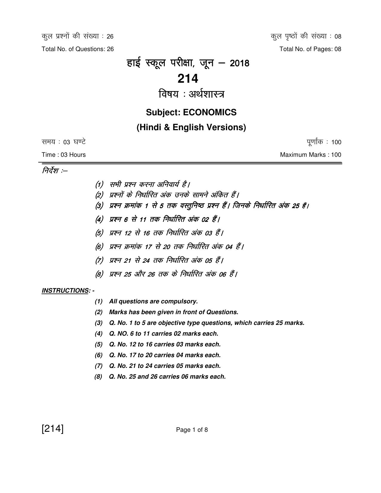 Open School Exam 2018 June Question Paper (All Subjects) - Page 71