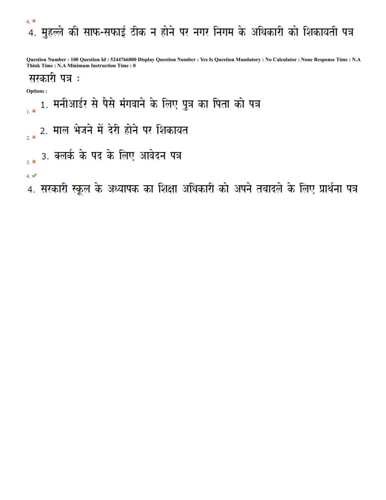 AP PGCET 2022 Hindi Paper with Answer Key - Page 35