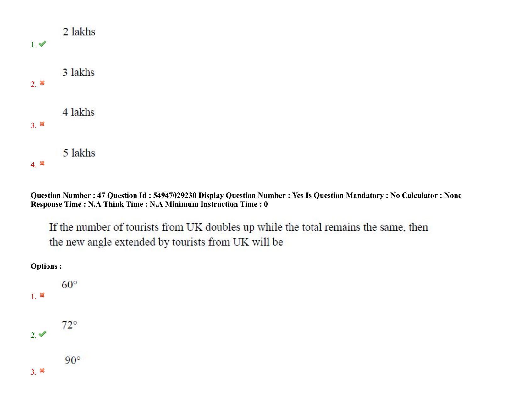 AP RCET 2022: Mathematics - 19-10-2022 (Wednesday) Session-II Question Paper With keys - Page 39