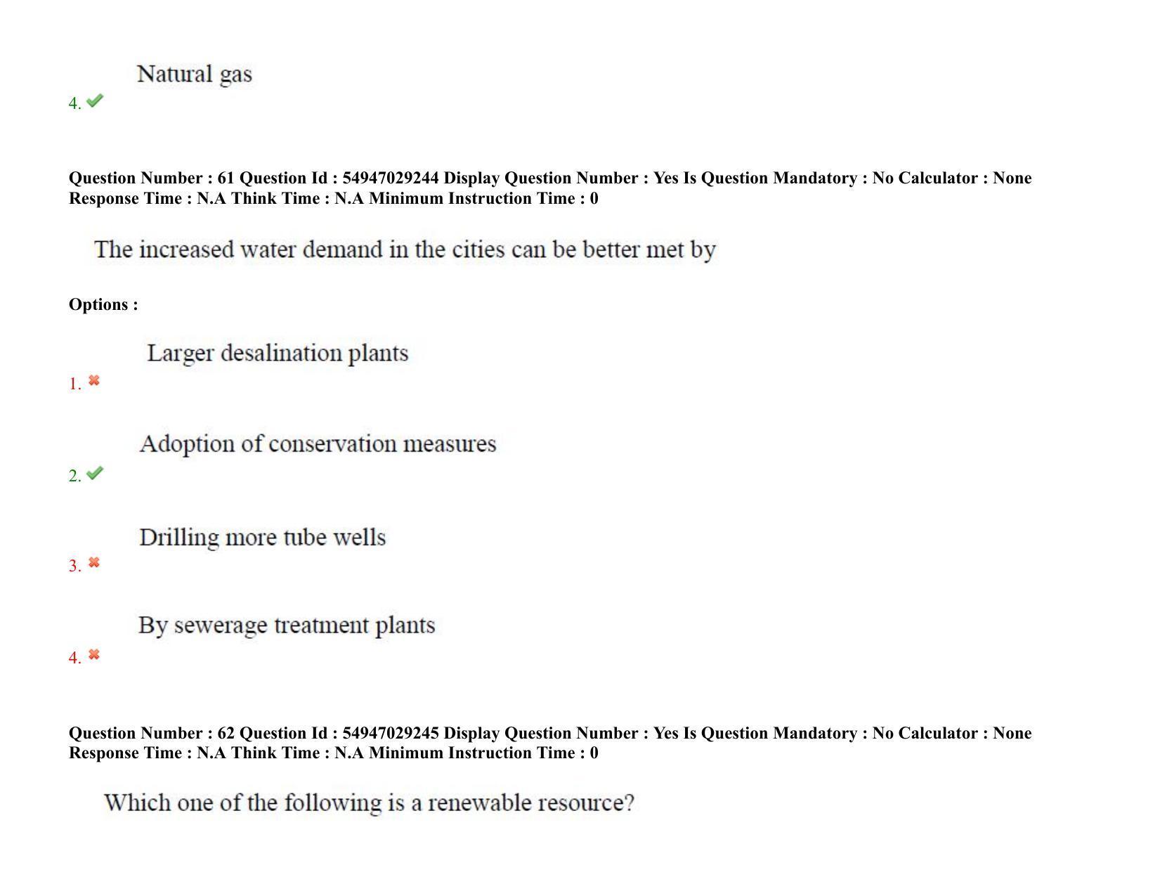 AP RCET 2022: Mathematics - 19-10-2022 (Wednesday) Session-II Question Paper With keys - Page 49
