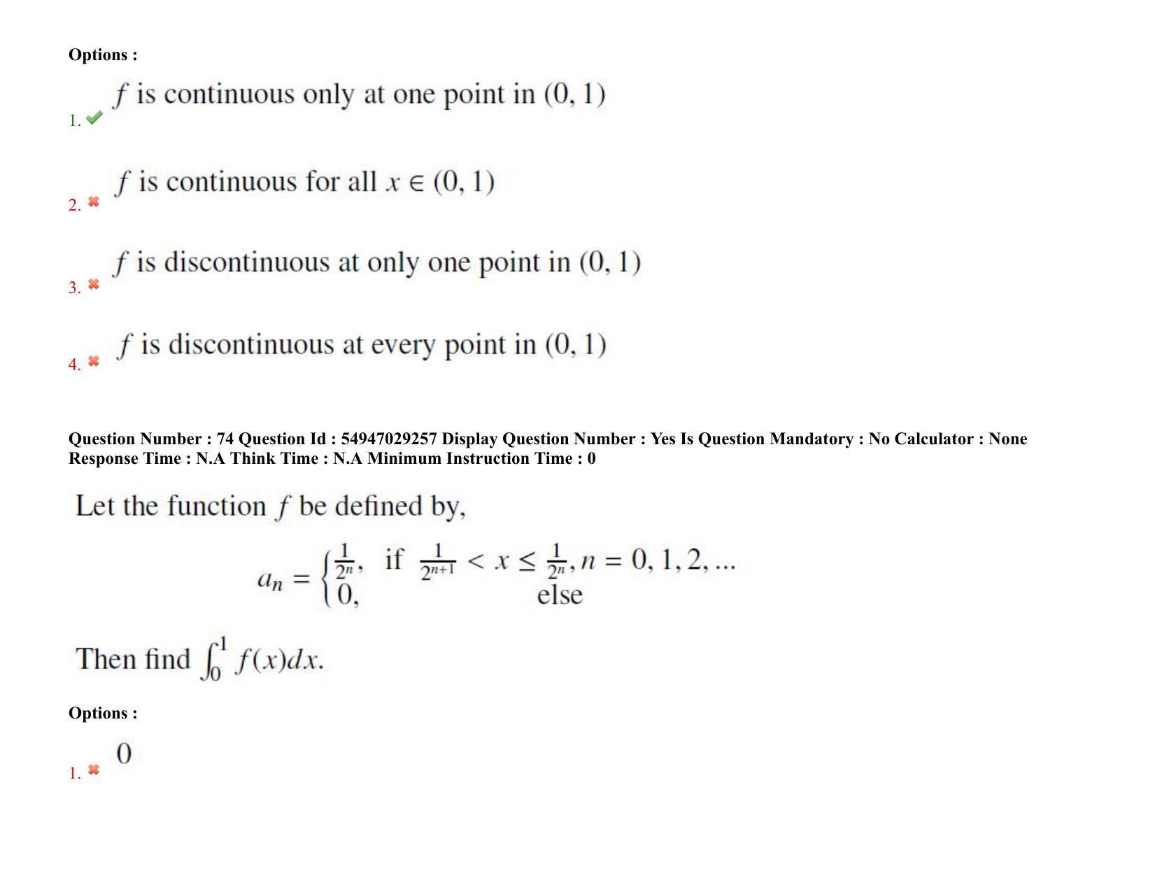 AP RCET 2022: Mathematics - 19-10-2022 (Wednesday) Session-II Question Paper With keys - Page 58