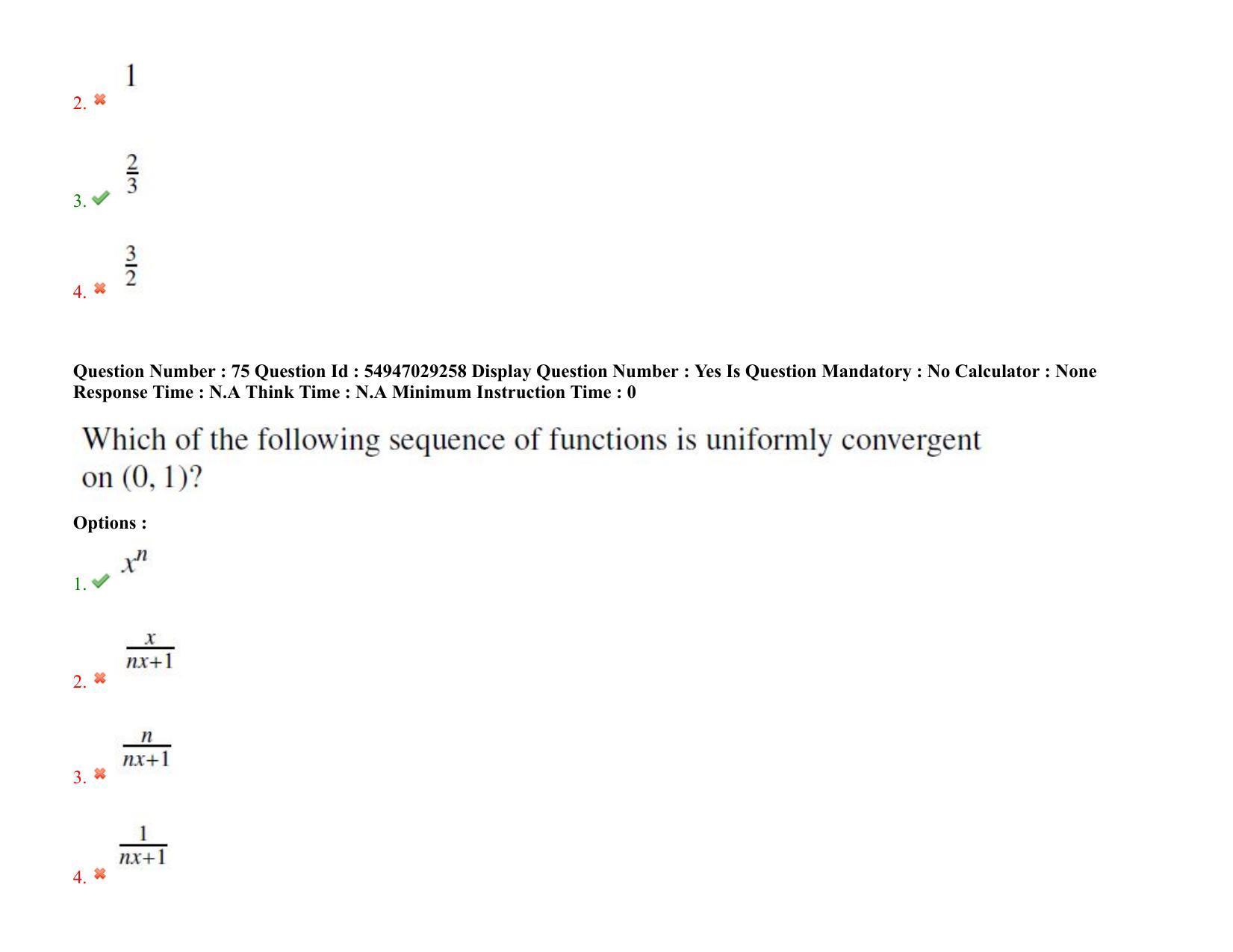 AP RCET 2022: Mathematics - 19-10-2022 (Wednesday) Session-II Question Paper With keys - Page 59
