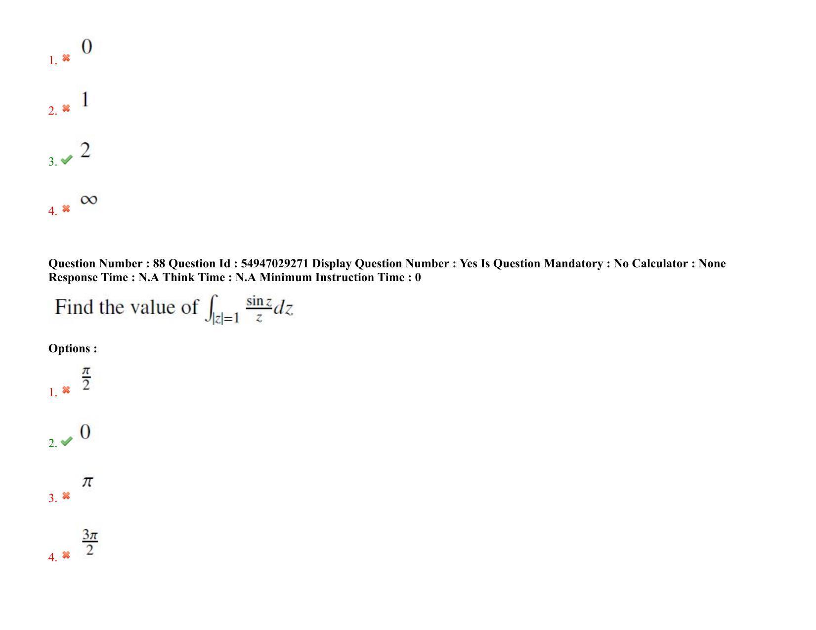 AP RCET 2022: Mathematics - 19-10-2022 (Wednesday) Session-II Question Paper With keys - Page 68