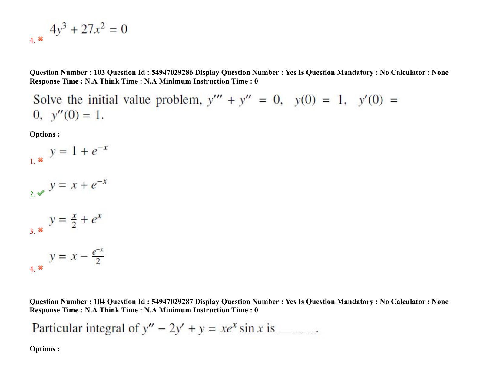 AP RCET 2022: Mathematics - 19-10-2022 (Wednesday) Session-II Question Paper With keys - Page 78
