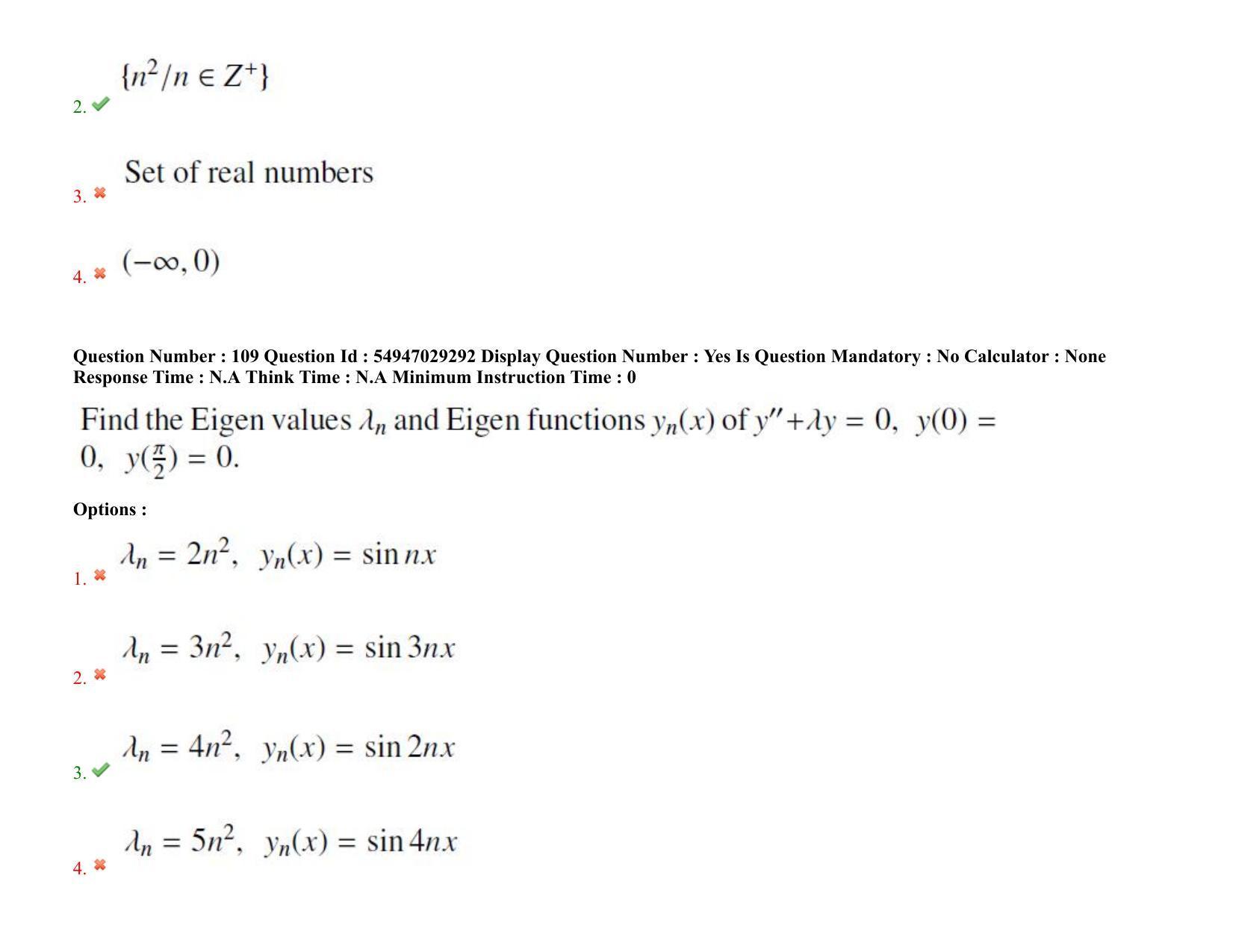 AP RCET 2022: Mathematics - 19-10-2022 (Wednesday) Session-II Question Paper With keys - Page 82